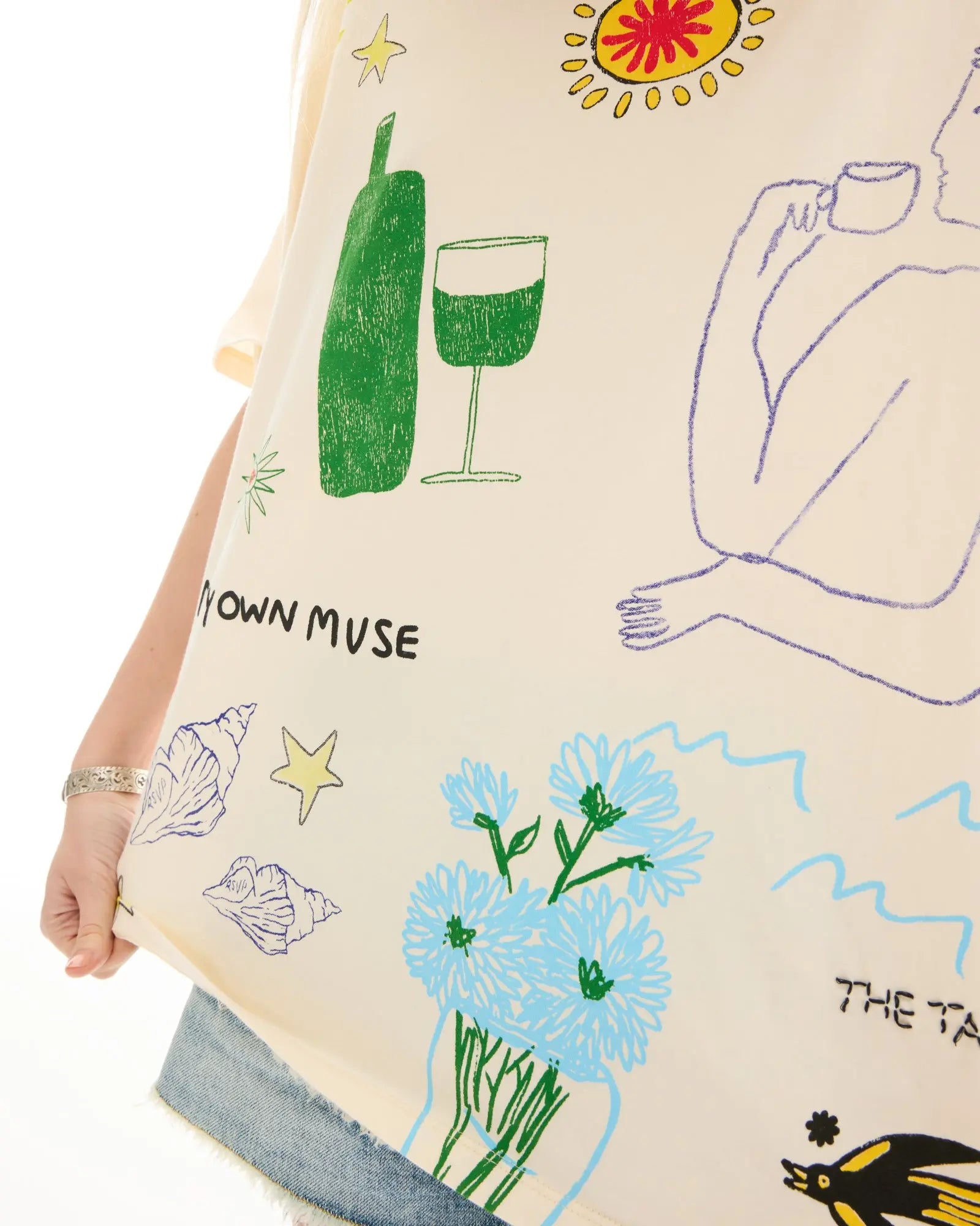 My Illustrated Muse Tee by THE TALES - product photo