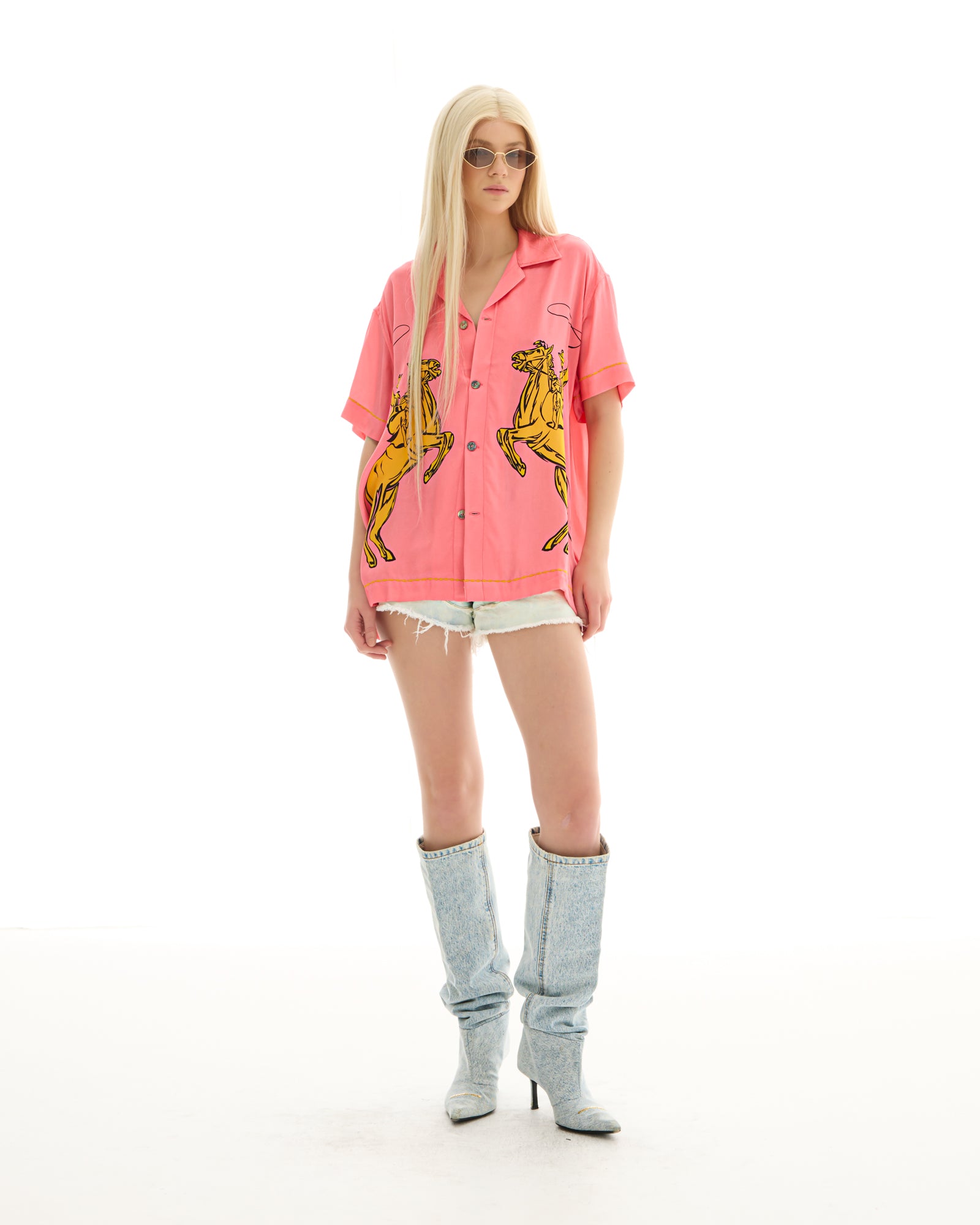 The Cowboy Silk Shirt