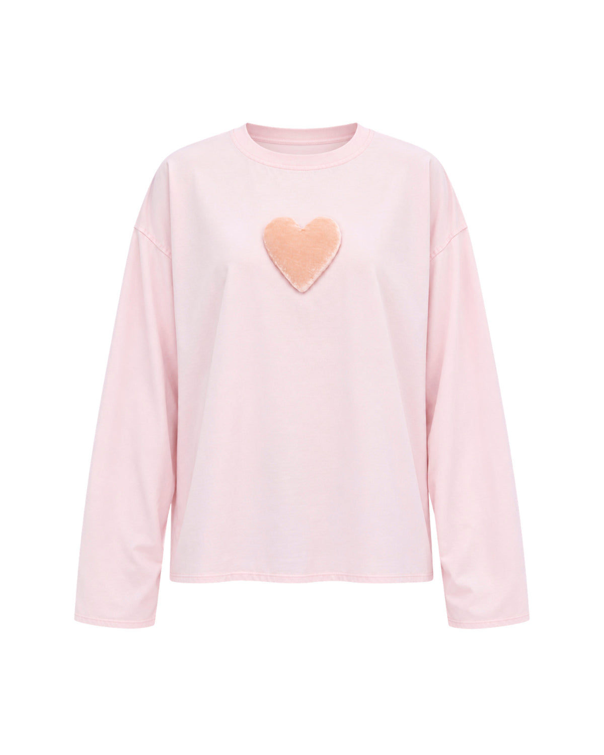 We Love Velvet Heart Long Sleeve Tee THE TALES
