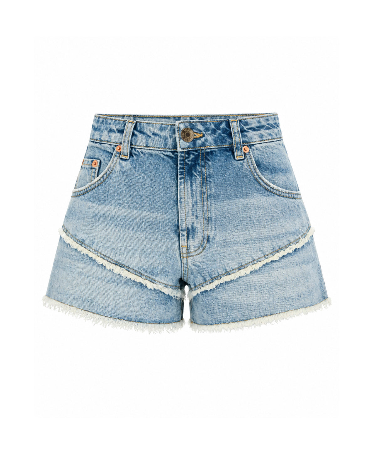 The Tales Panelled Denim Short THE TALES