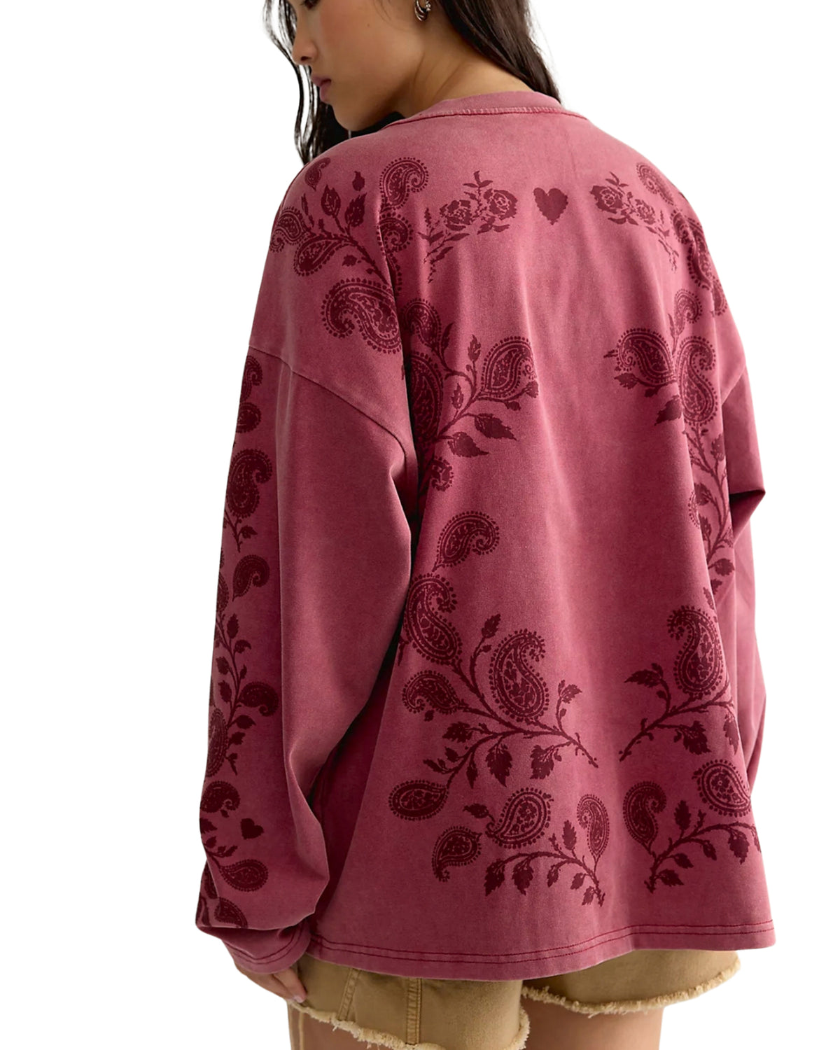 Paisley Long Sleeve Tee THE TALES