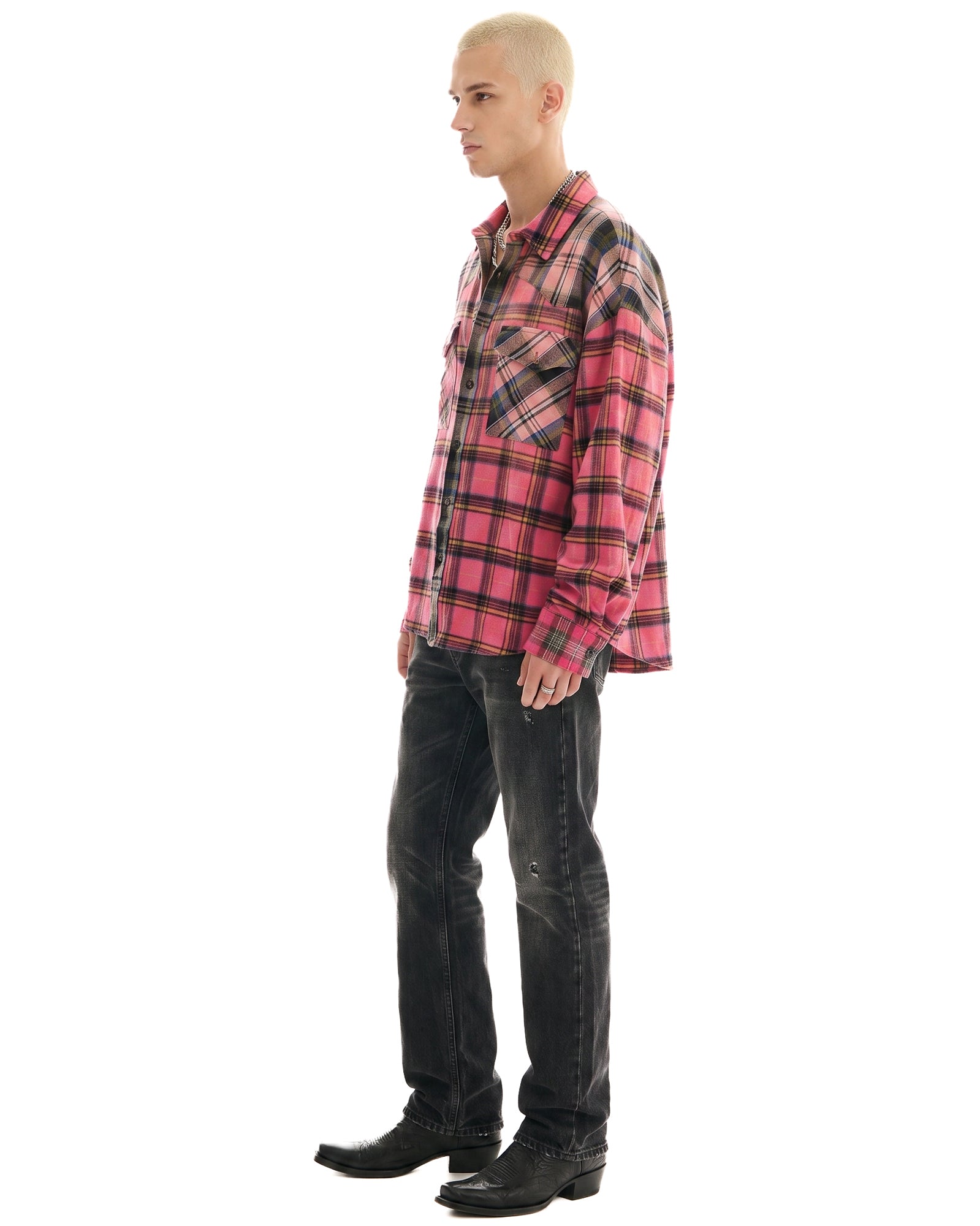 Summer Nights Western Flannel Shirt