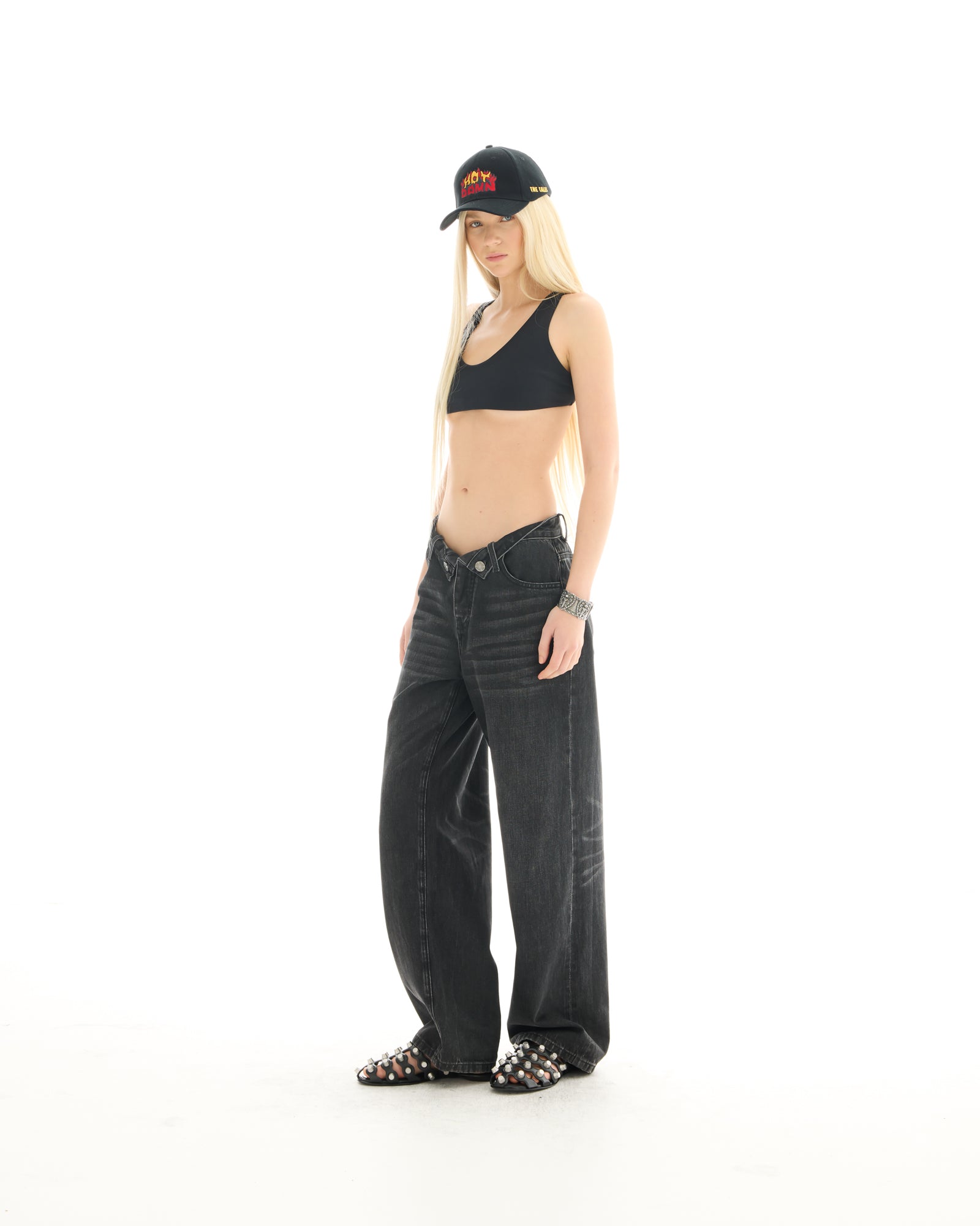 The Tales Rolled Waist Denim jean