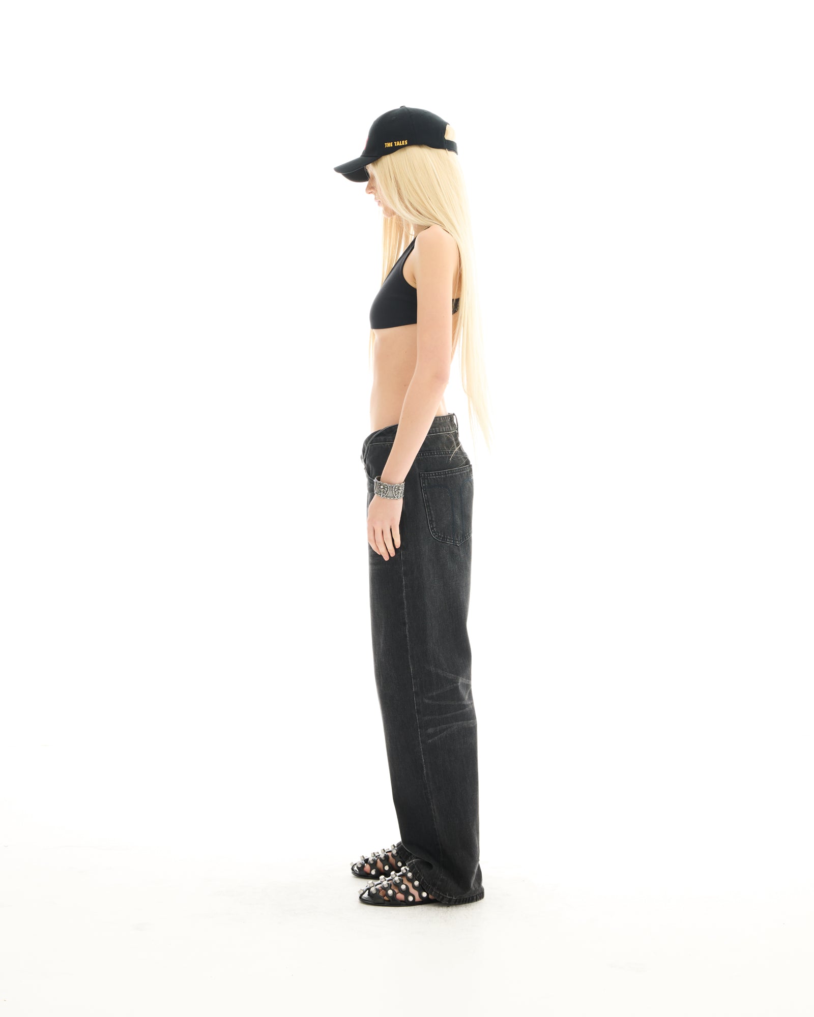 The Tales Rolled Waist Denim jean