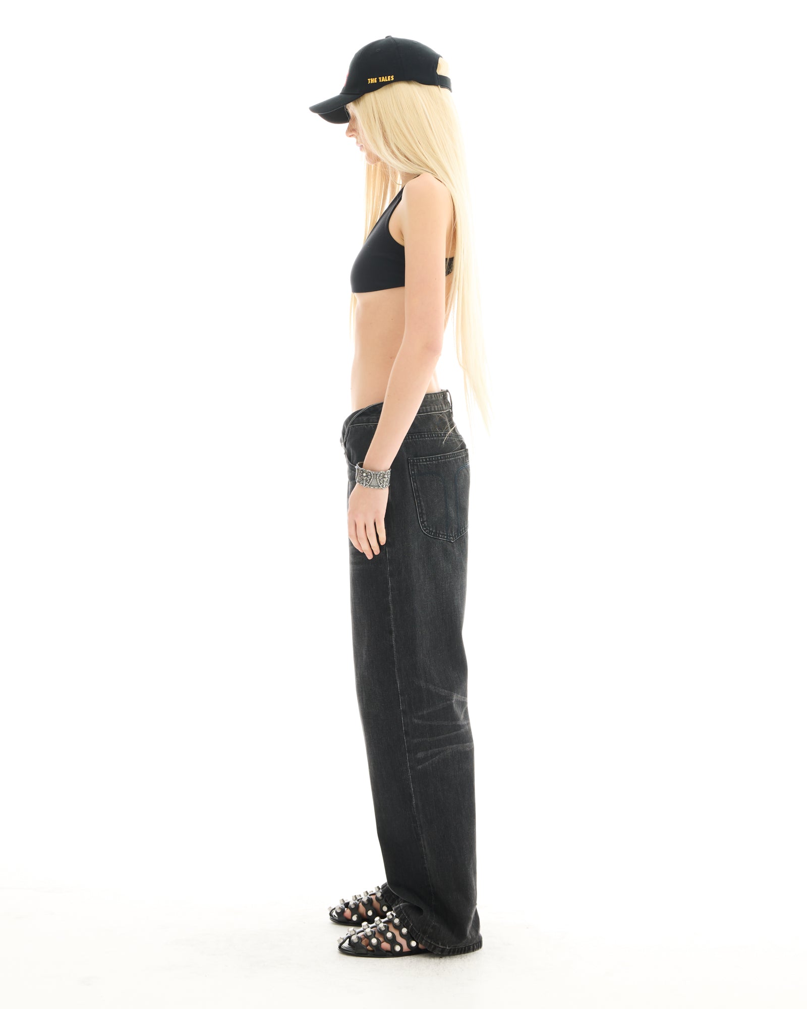 The Tales Rolled Waist Denim jean