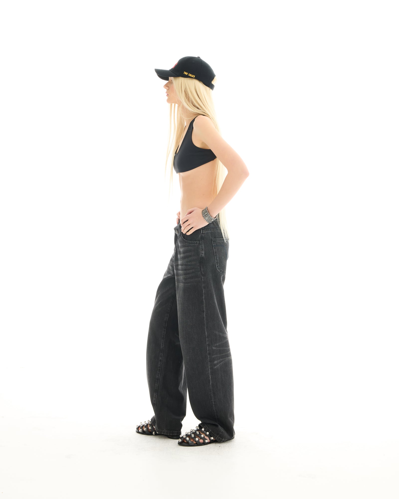 The Tales Rolled Waist Denim jean