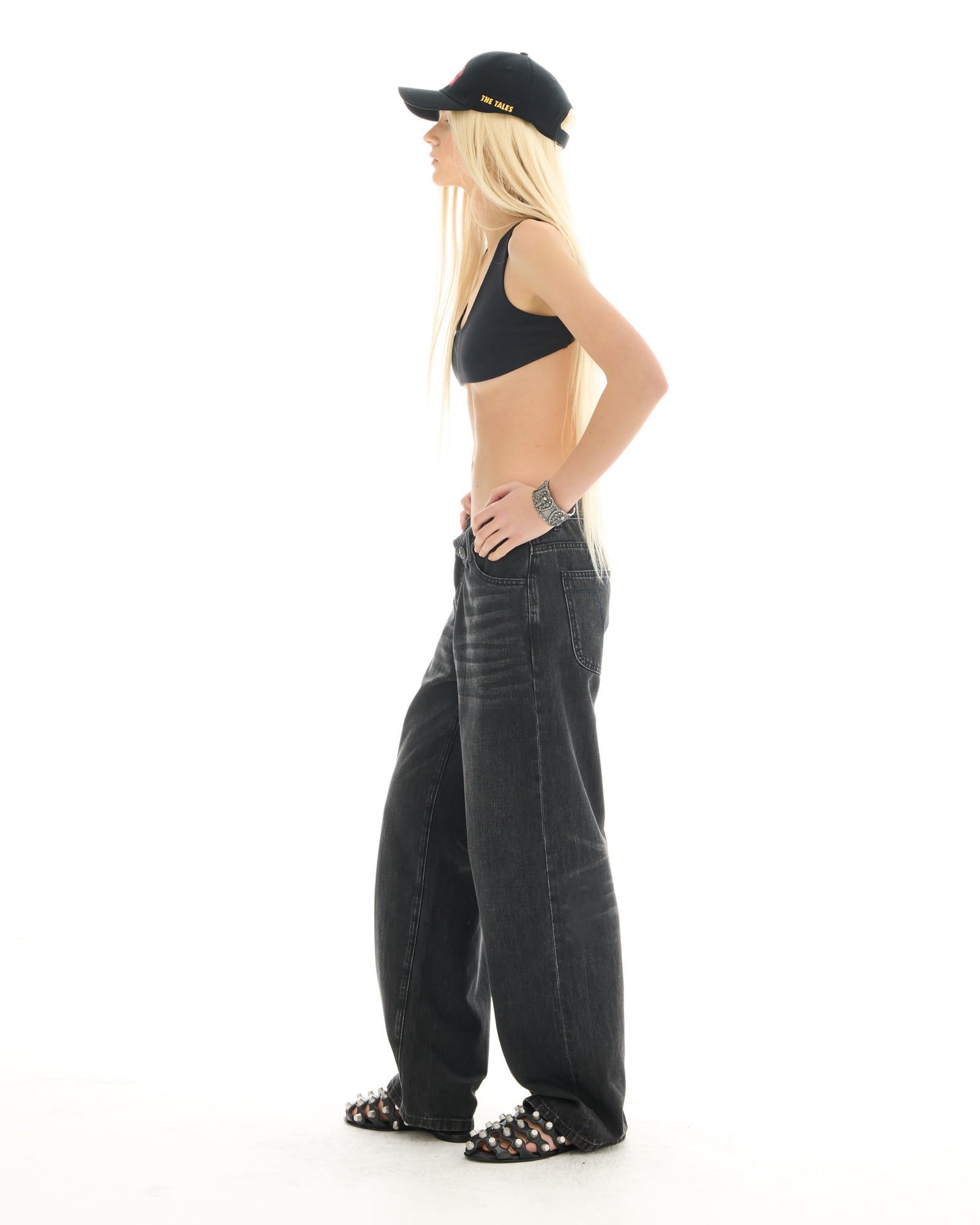 The Tales Rolled Waist Denim jean