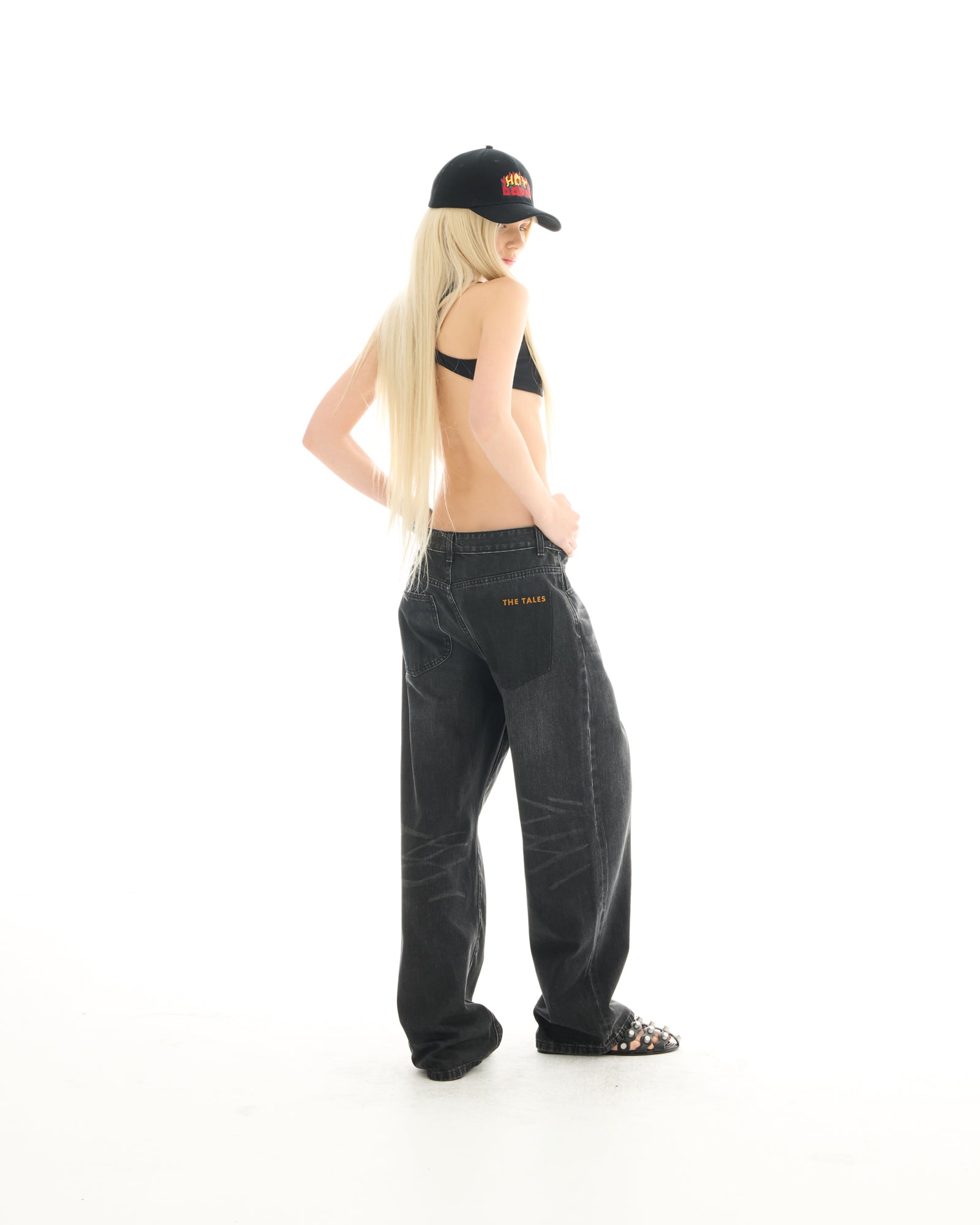 The Tales Rolled Waist Denim jean