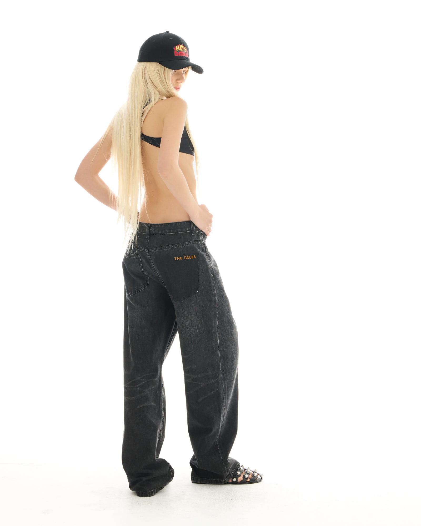 The Tales – Jeans mit gerollter Taille