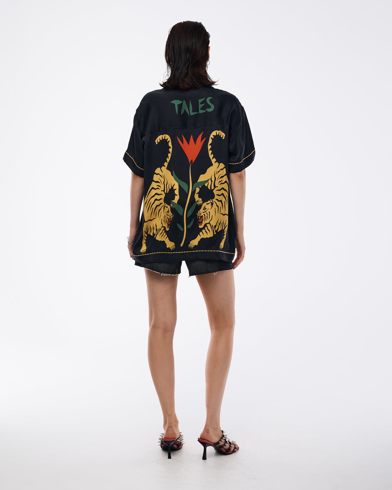 Crouching Tiger Silk Shirt