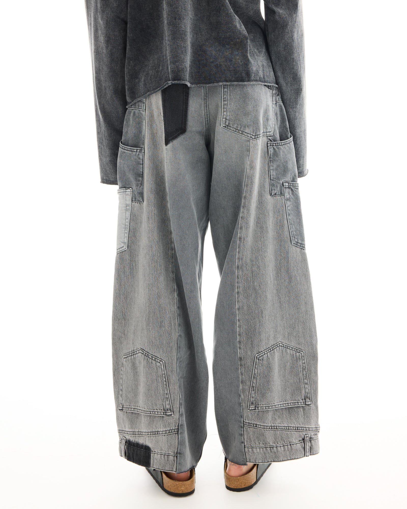 The Tales Reworked Patch Jeans