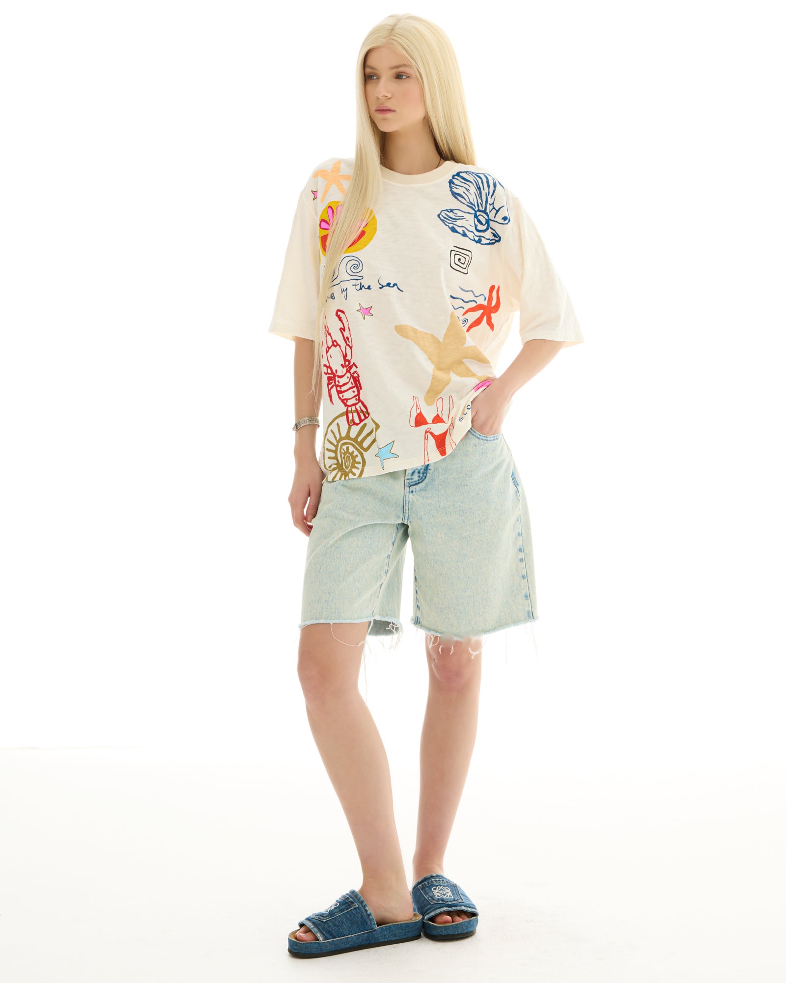 私のイラスト入りミューズTシャツ