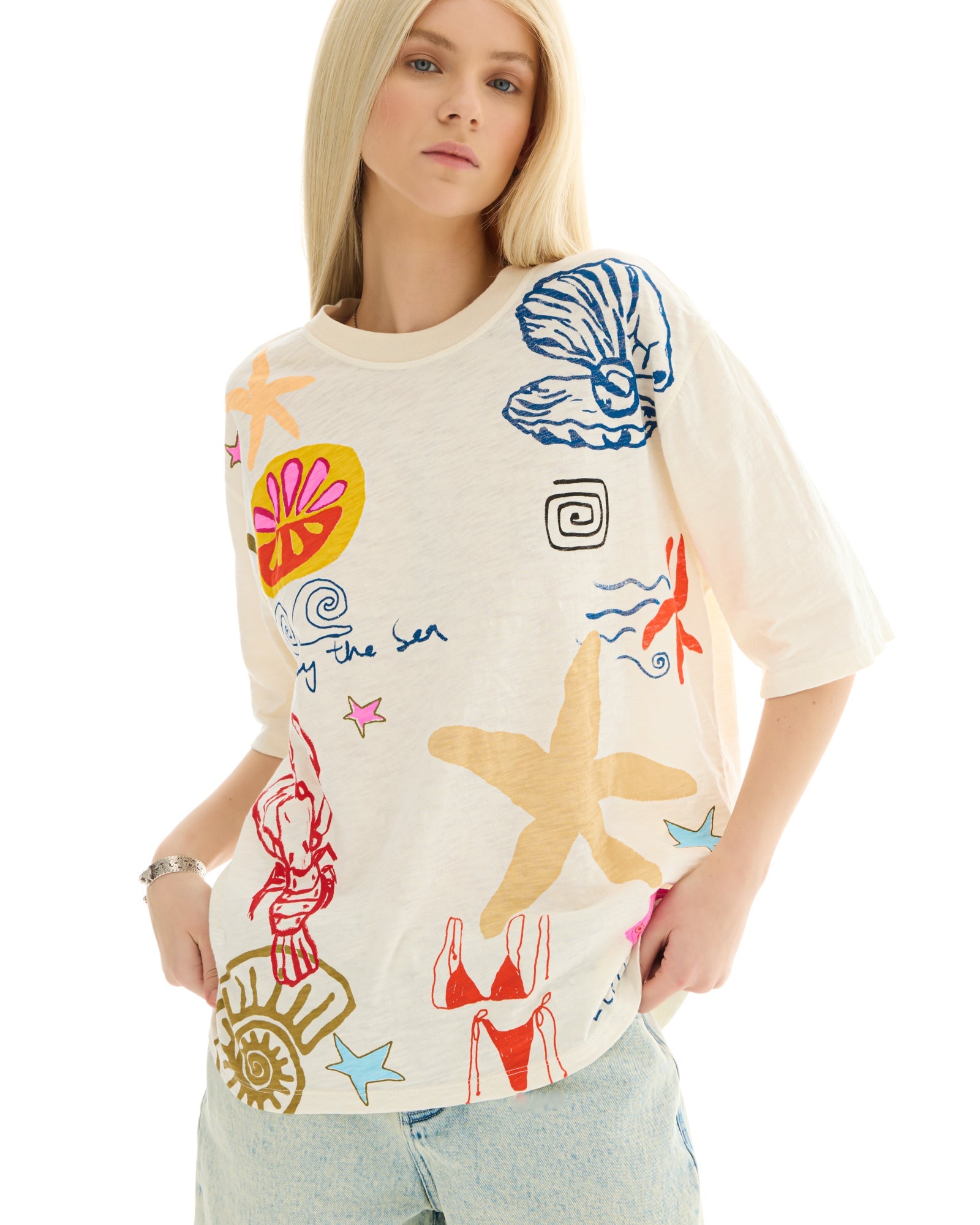 My Illustrated Seaside Tee THE TALES