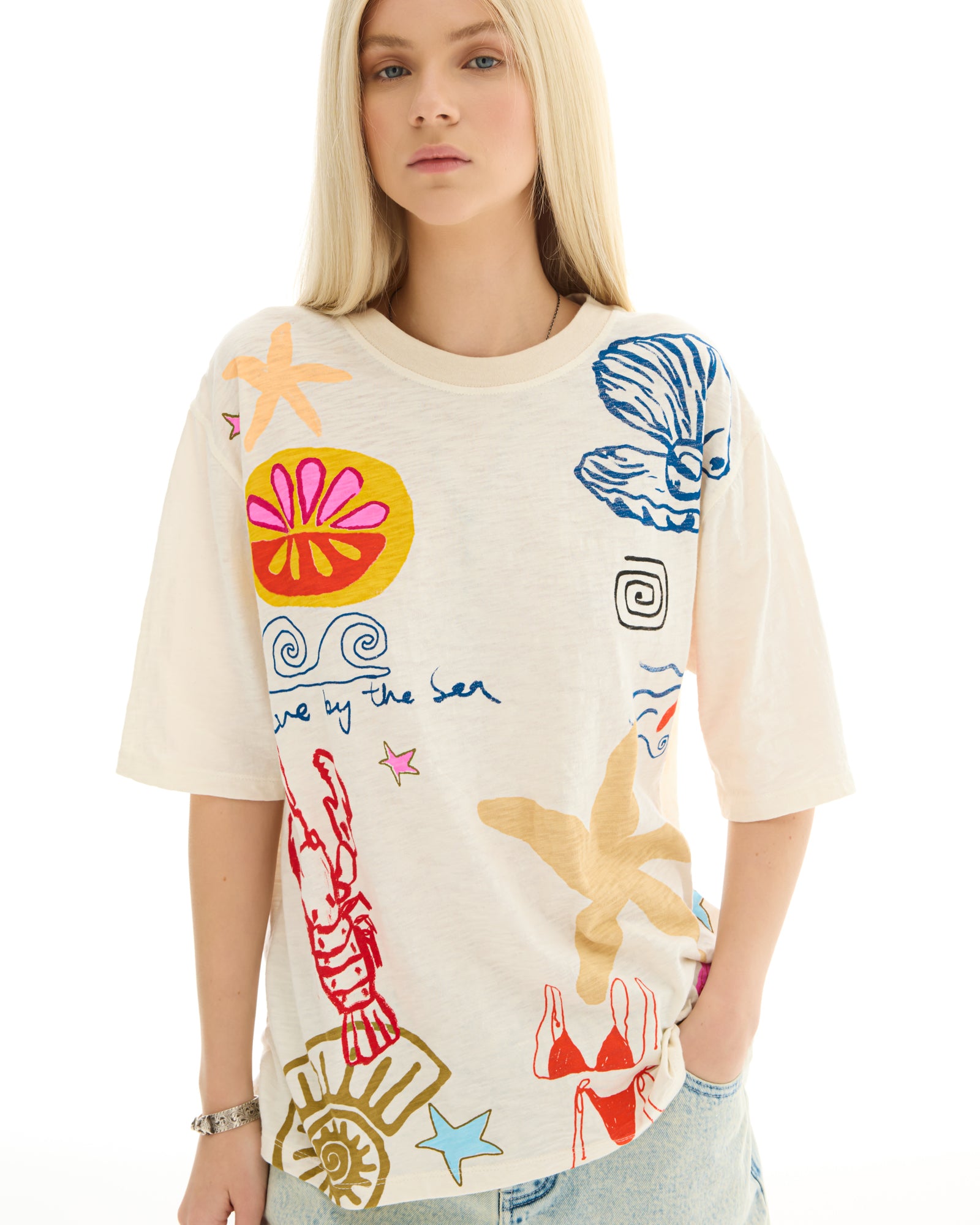 私のイラスト入りミューズTシャツ