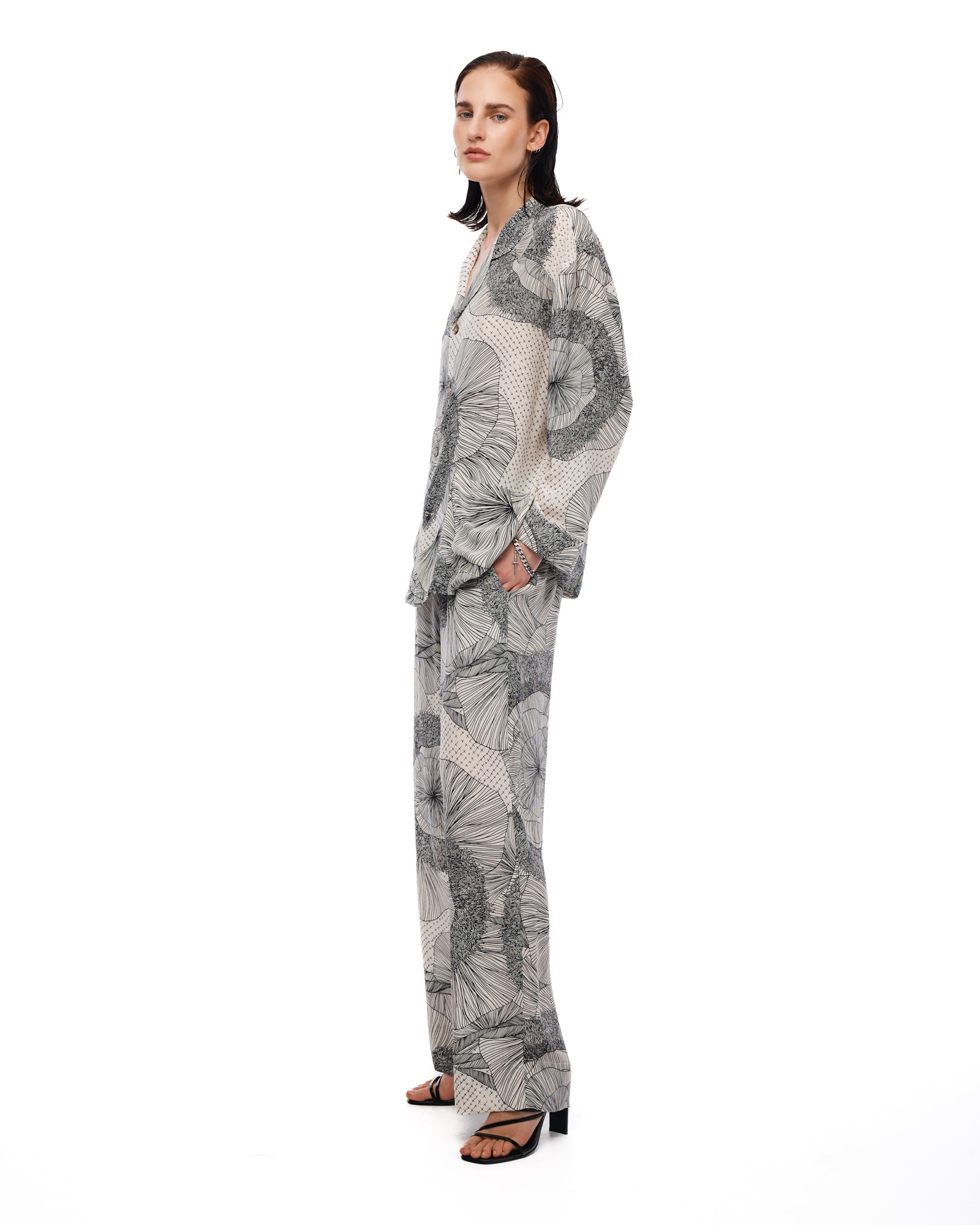 The Illustrated Flower Pant