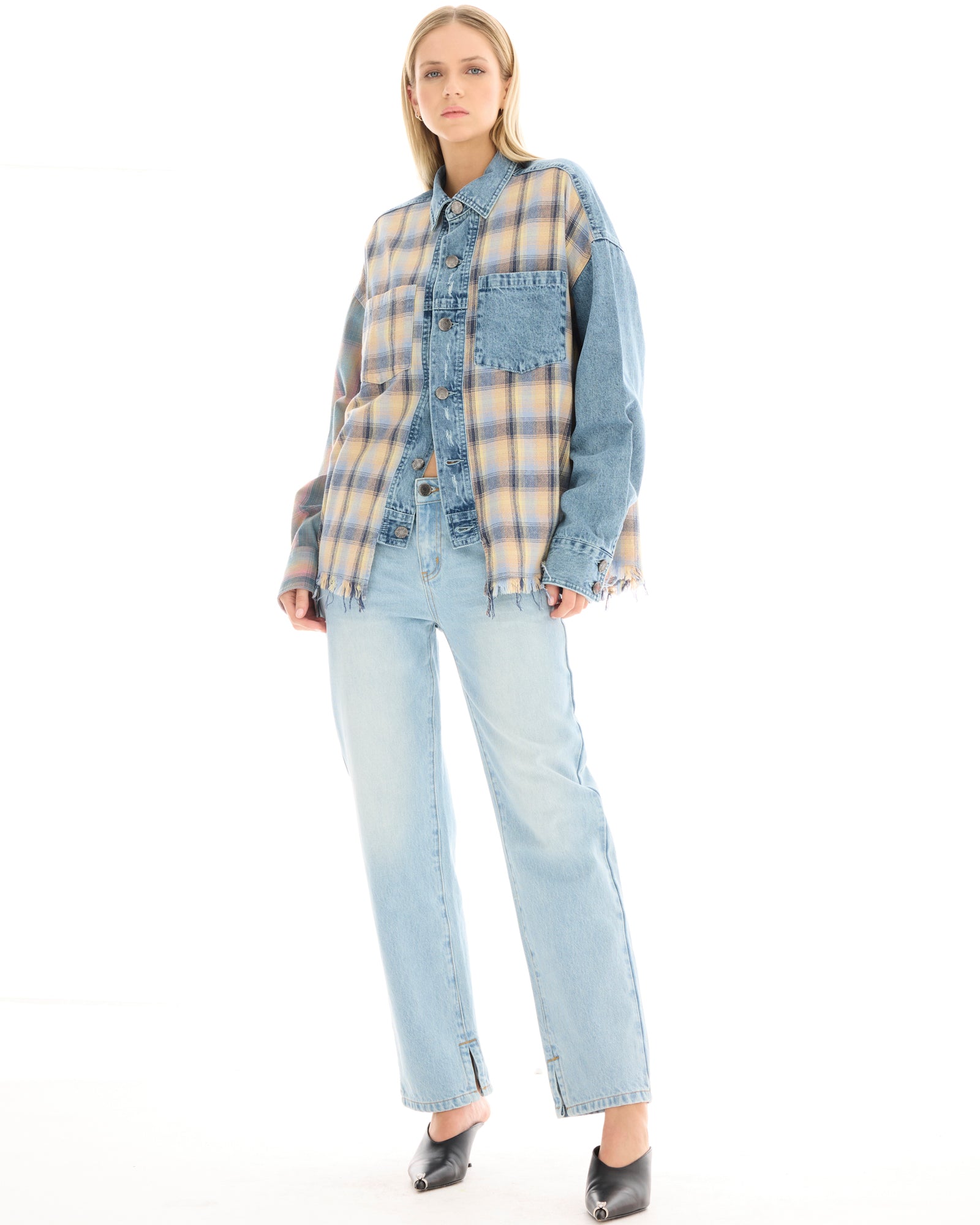 Denim And Flannel Shirt THE TALES
