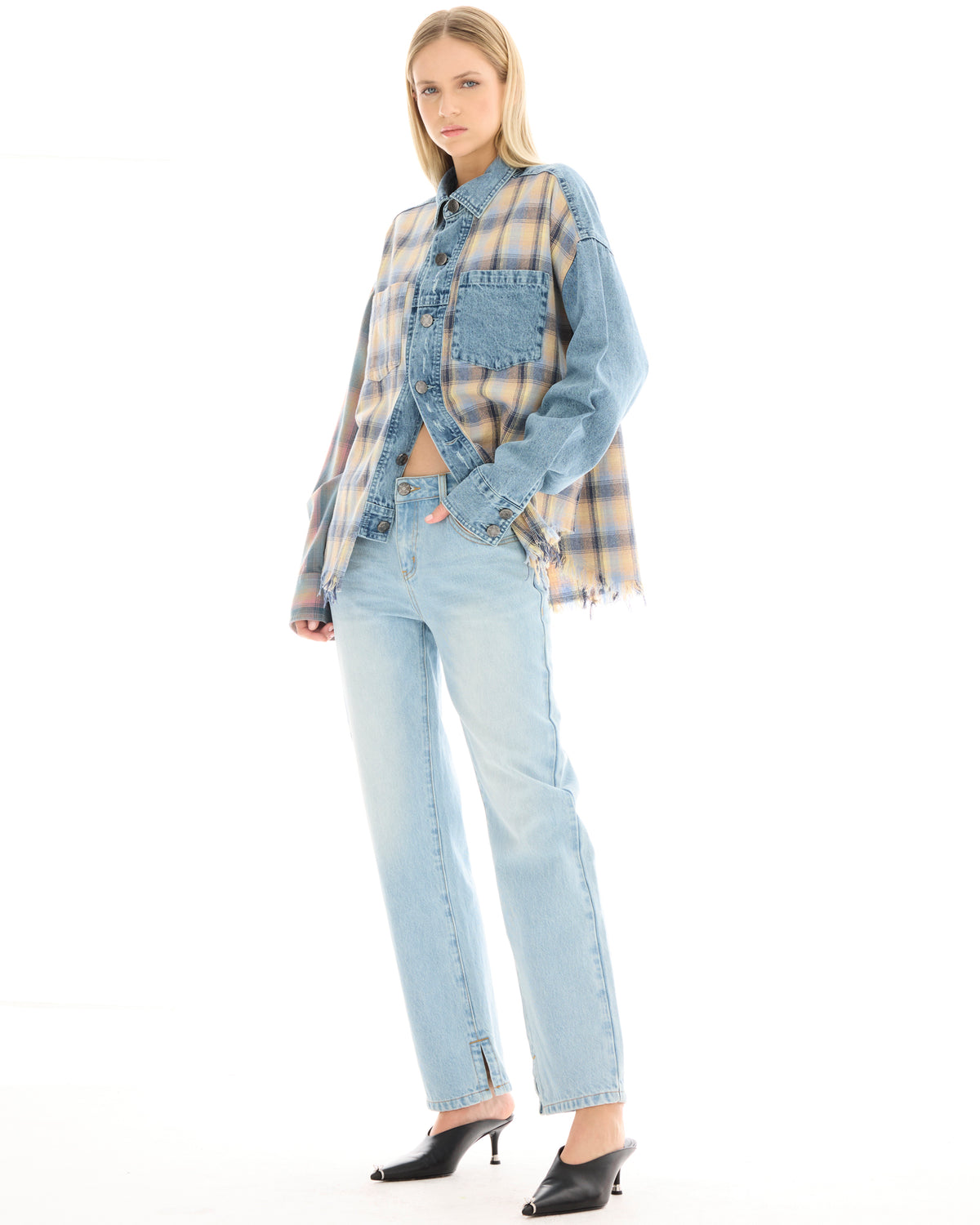 Denim And Flannel Shirt THE TALES