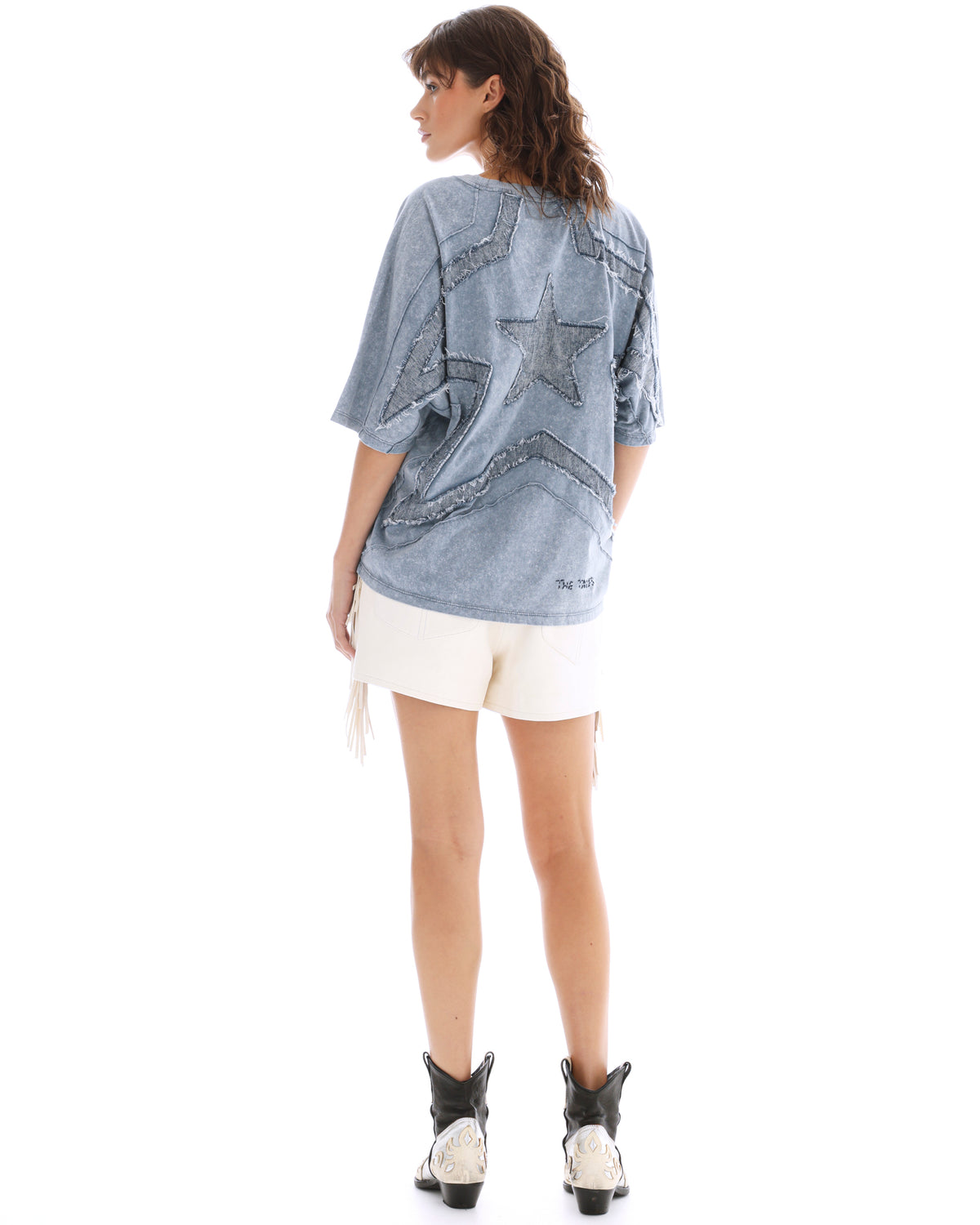 Blue Star 3D Batwing Tee THE TALES