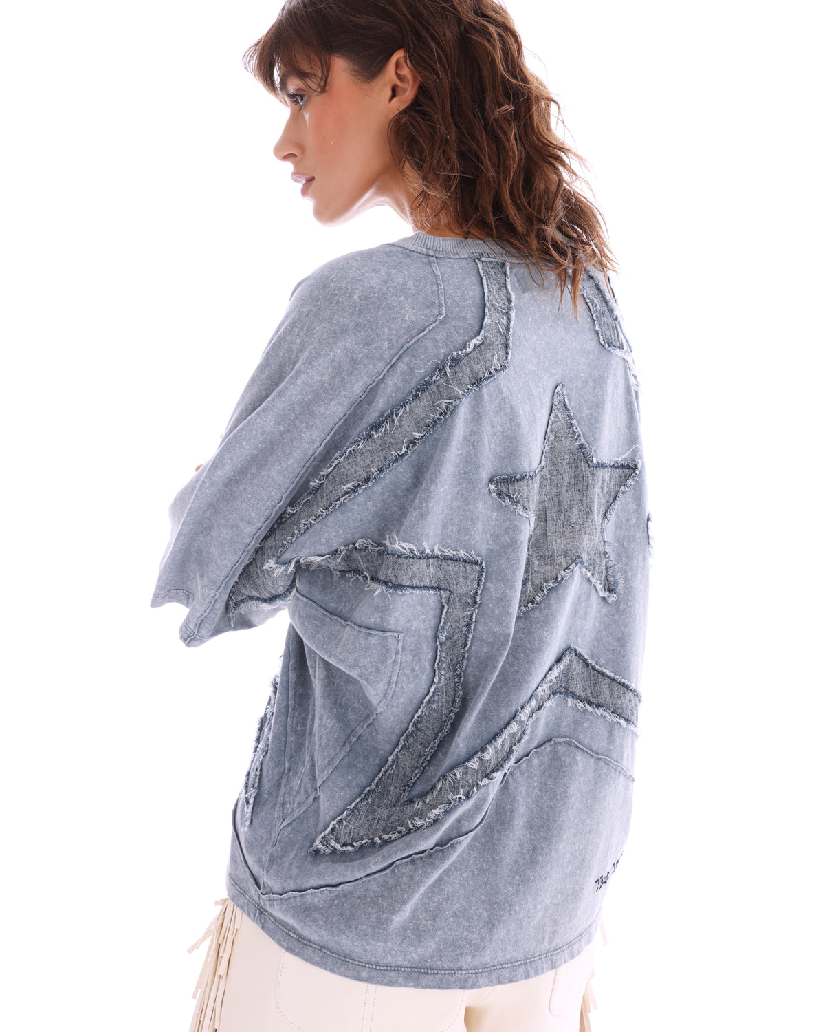 Blue Star 3D Batwing Tee THE TALES