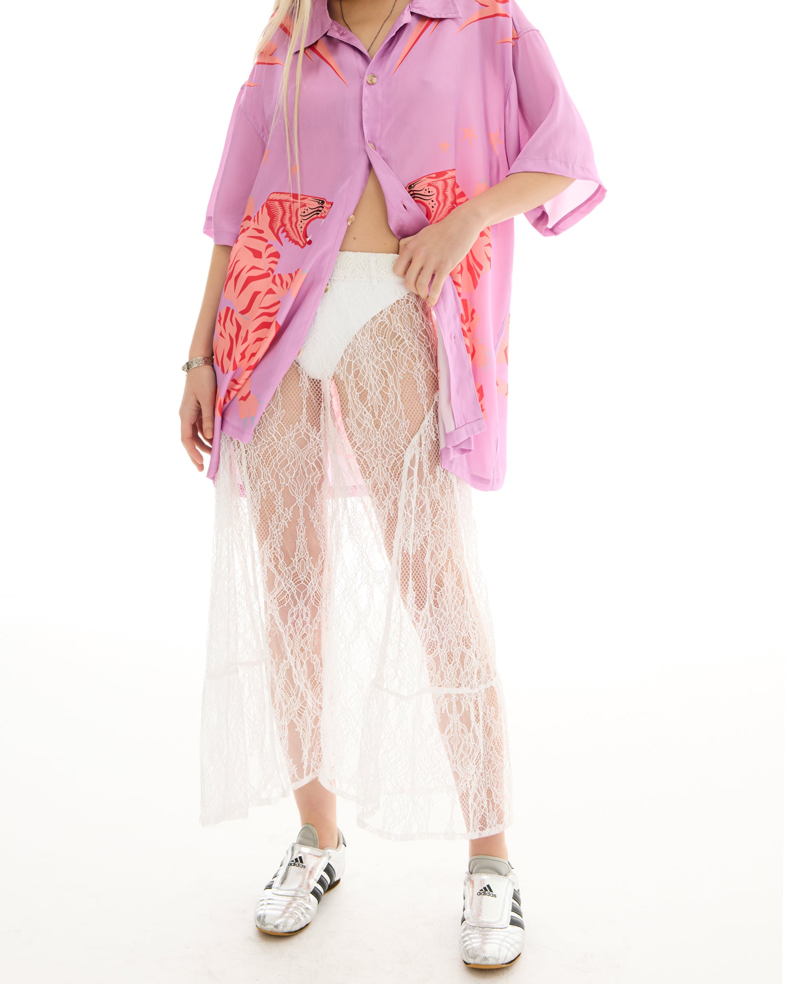 Chantilly Lace Peasant Pants