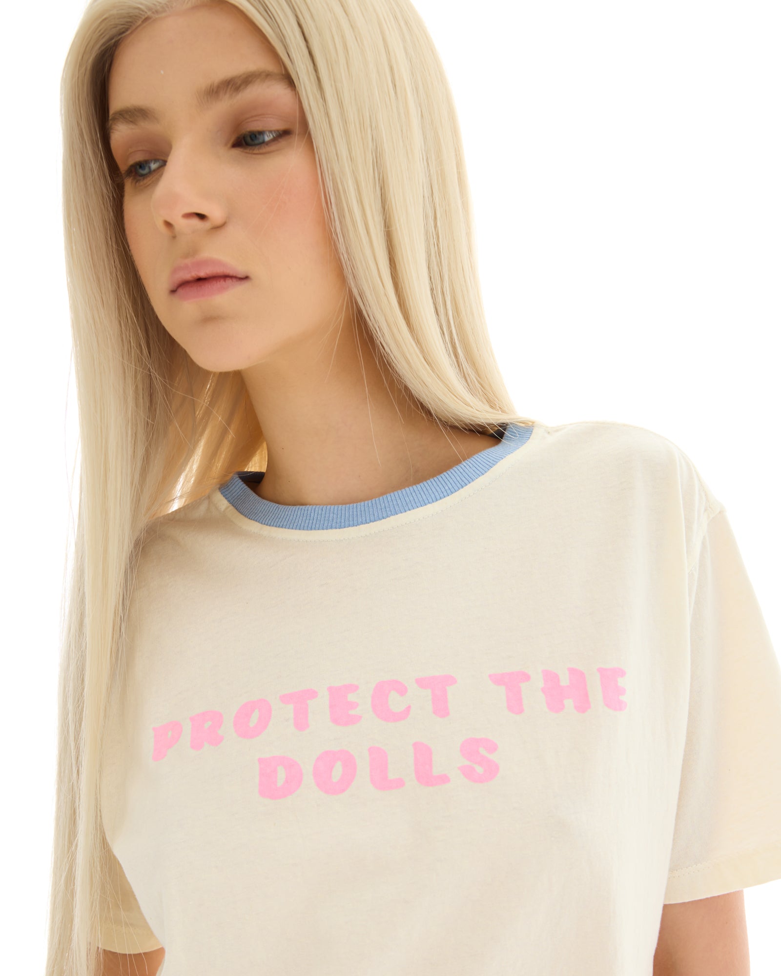 Protect The Dolls Tee by THE TALES - back view