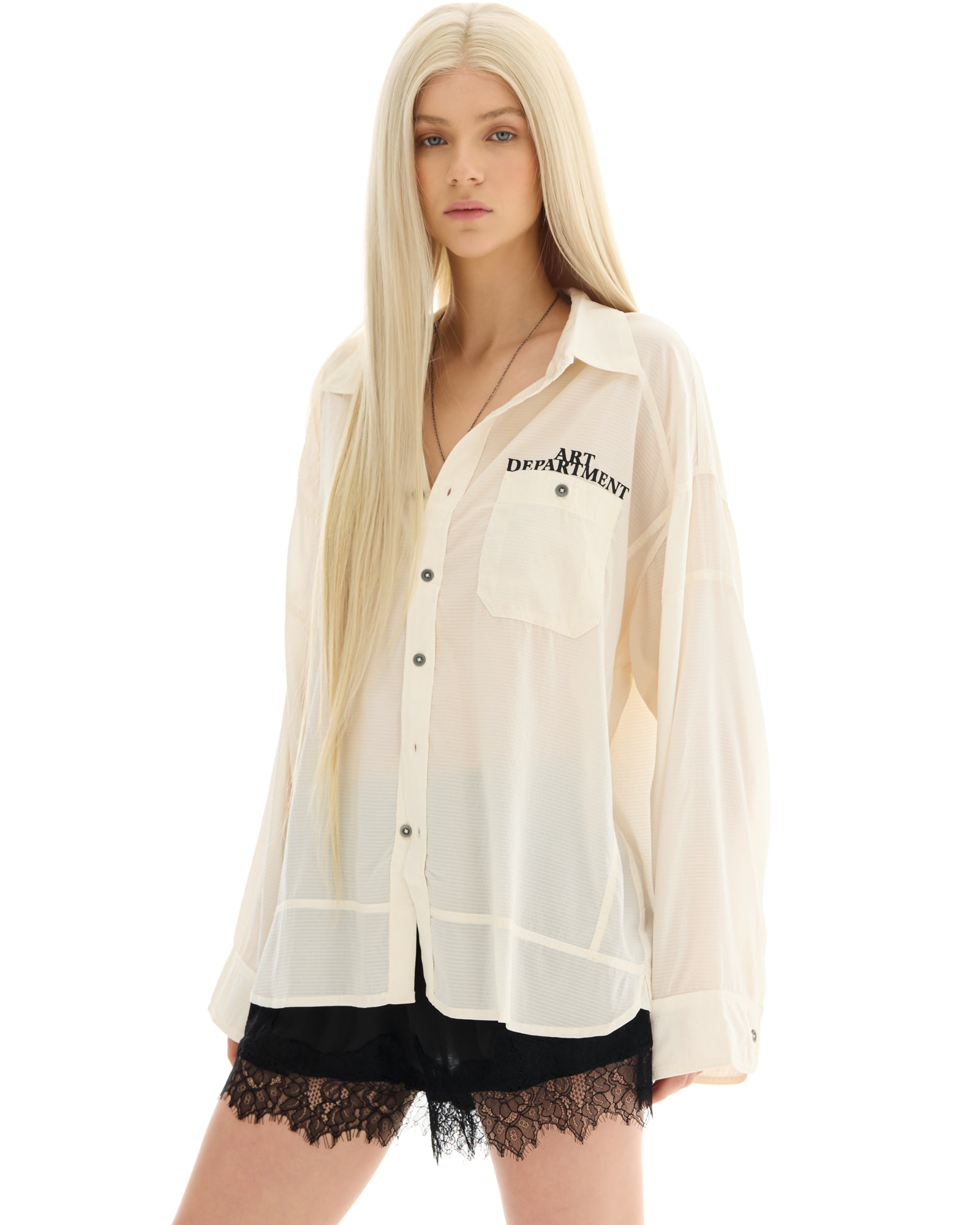 The Art Department Silk Shirt