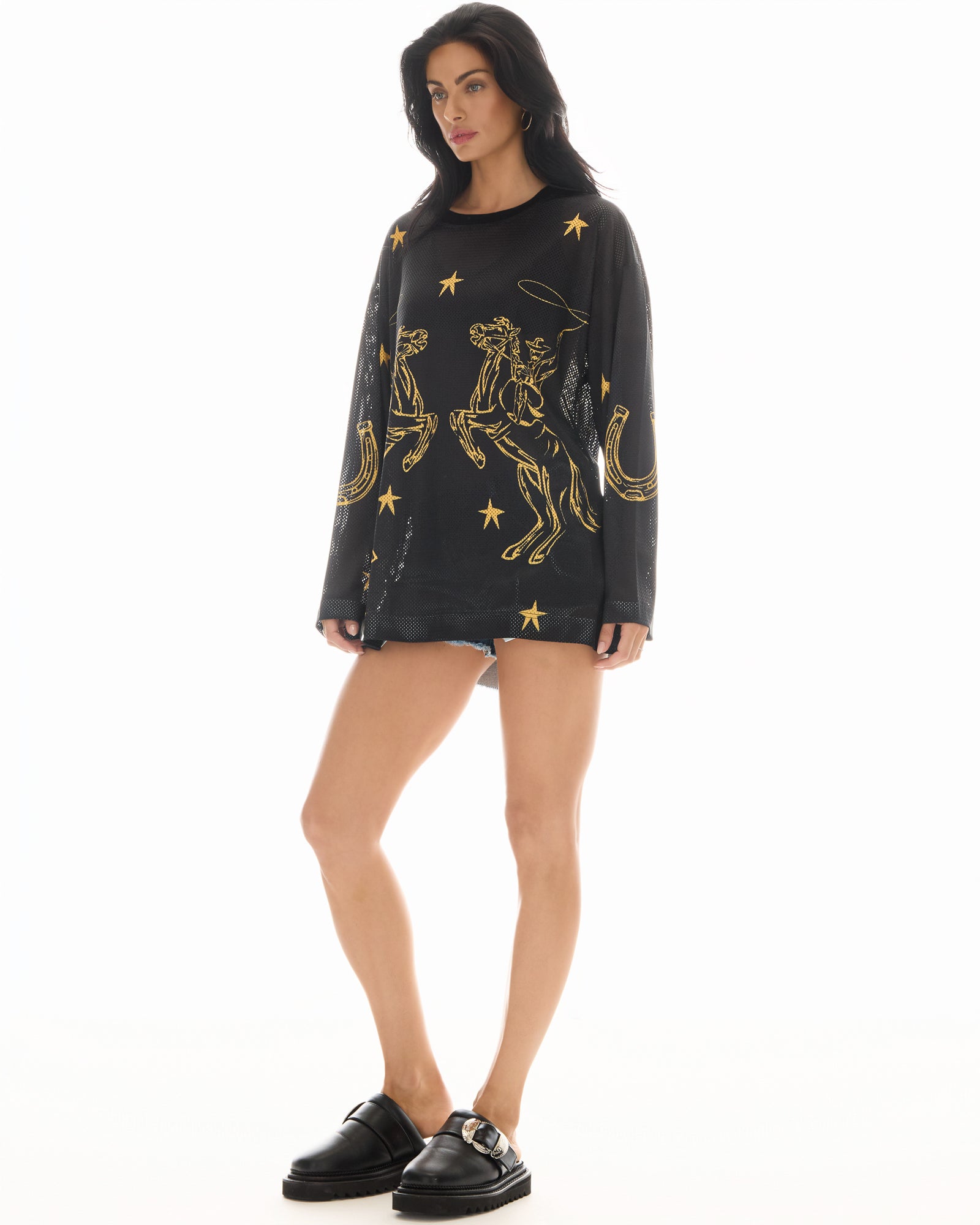 オールドフェイスフル ツイストシームジーンズ