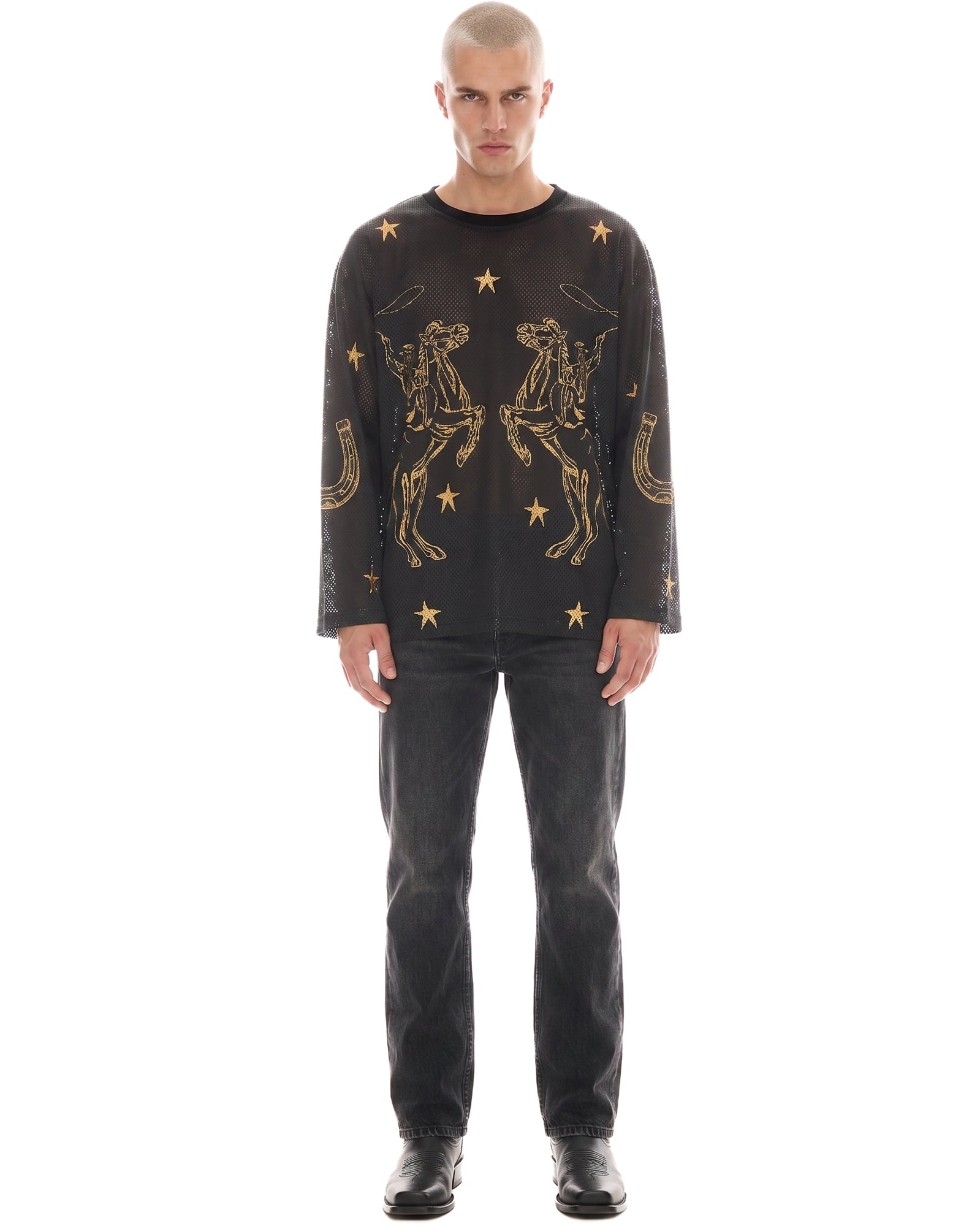 Cowboy Long sleeve Football Jersey