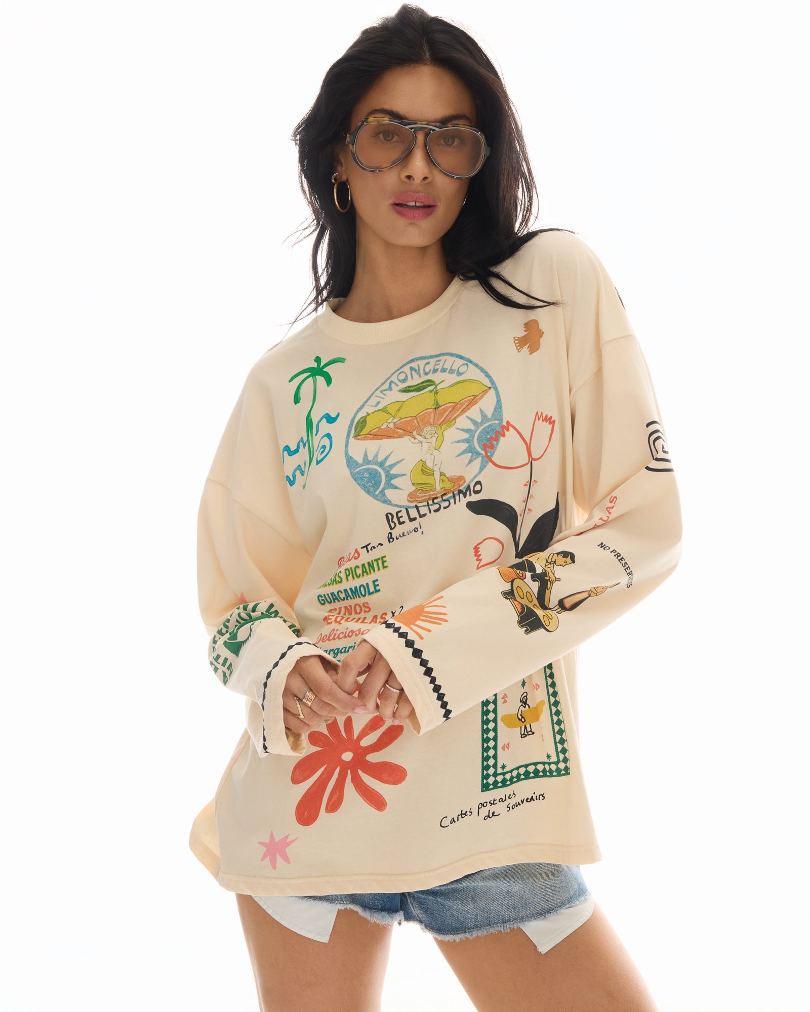 Postcards of Summer Long Sleeve Tee