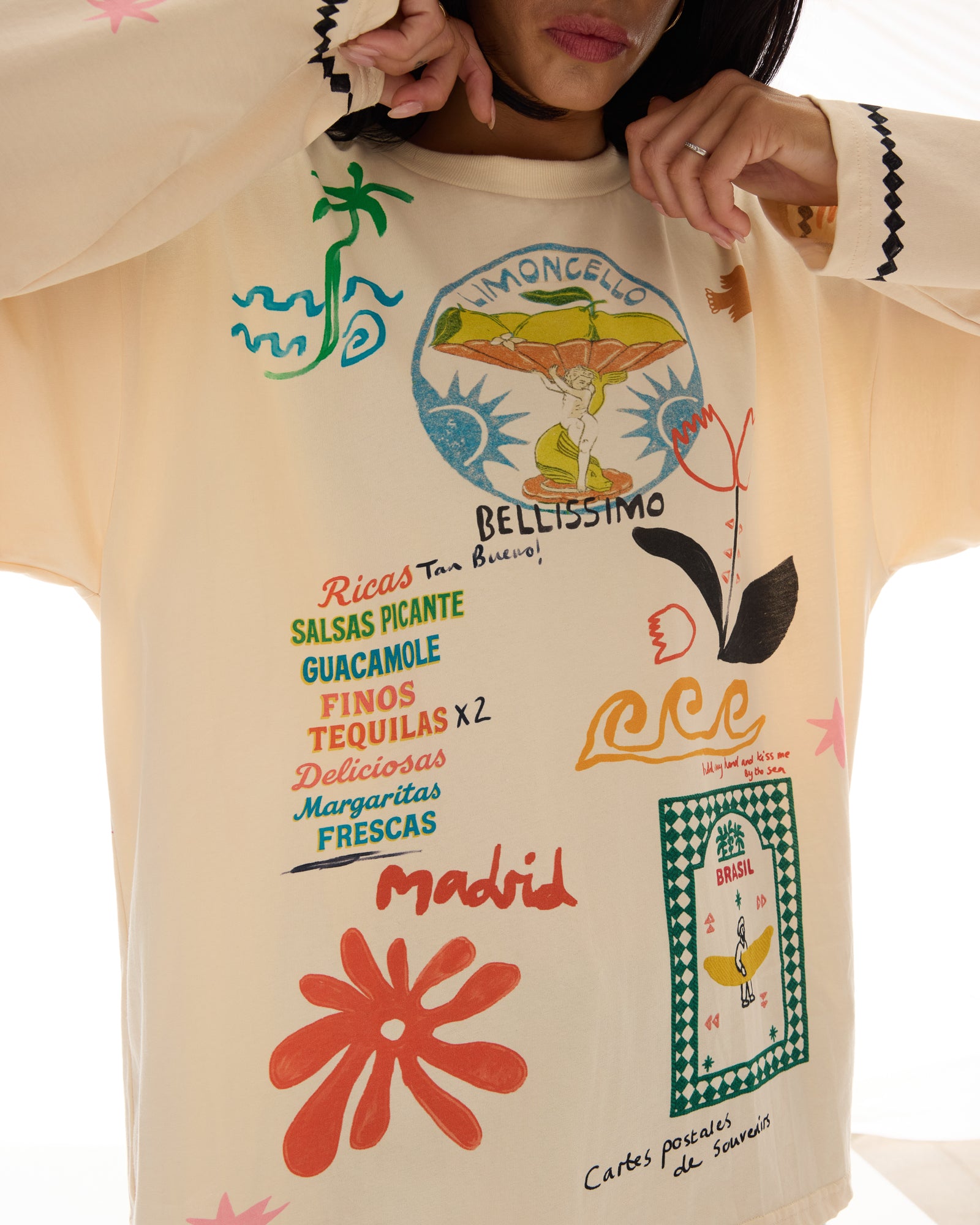 Postcards of Summer Long Sleeve Tee