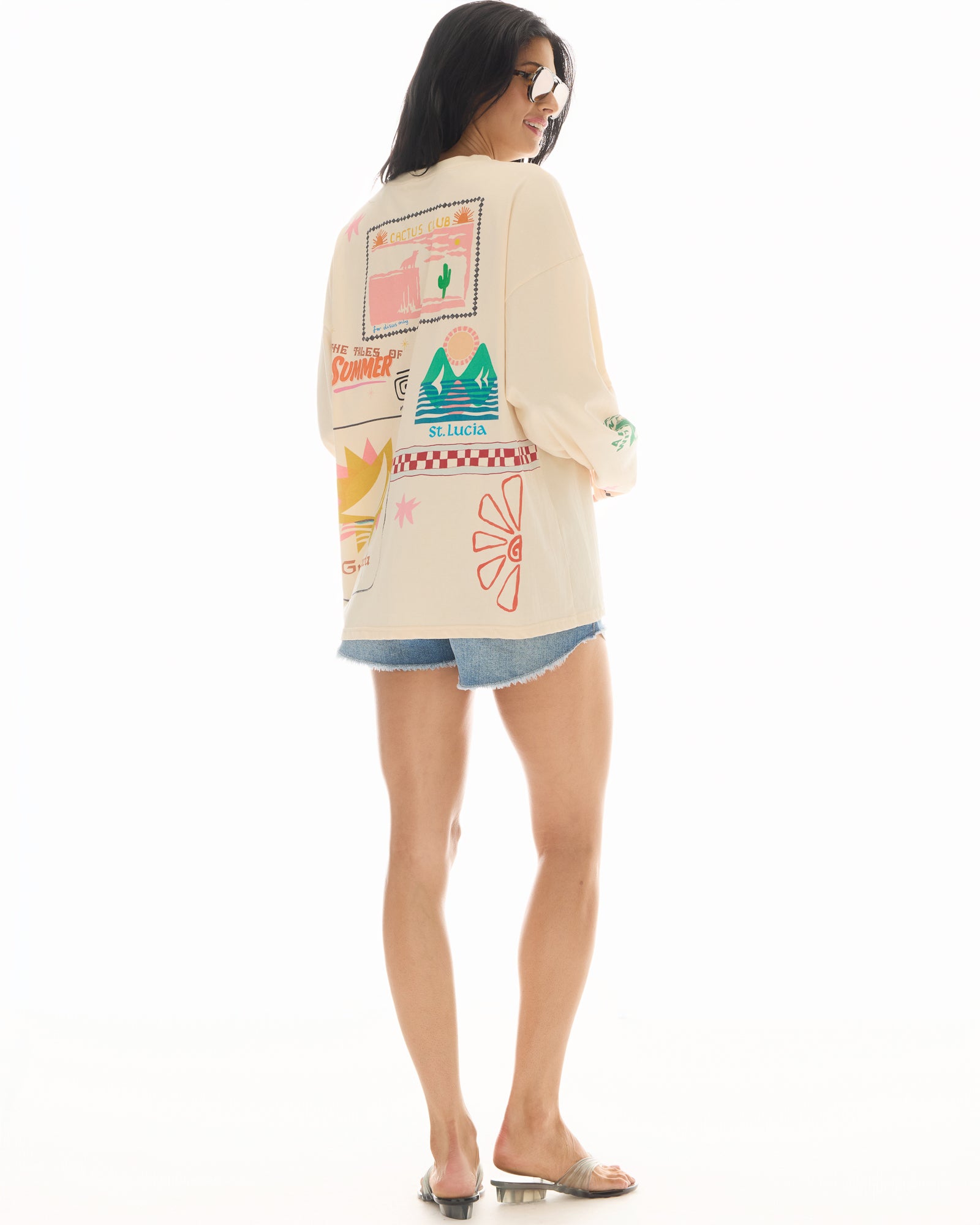 Postcards of Summer Long Sleeve Tee