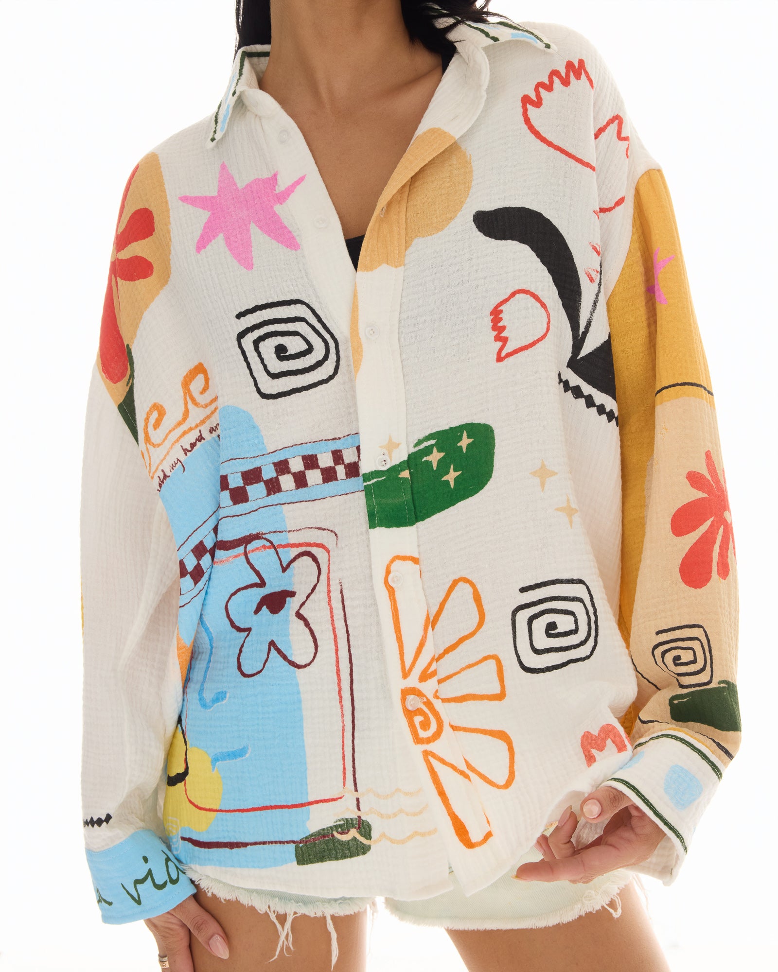 The Illustrated Postcards Shirt