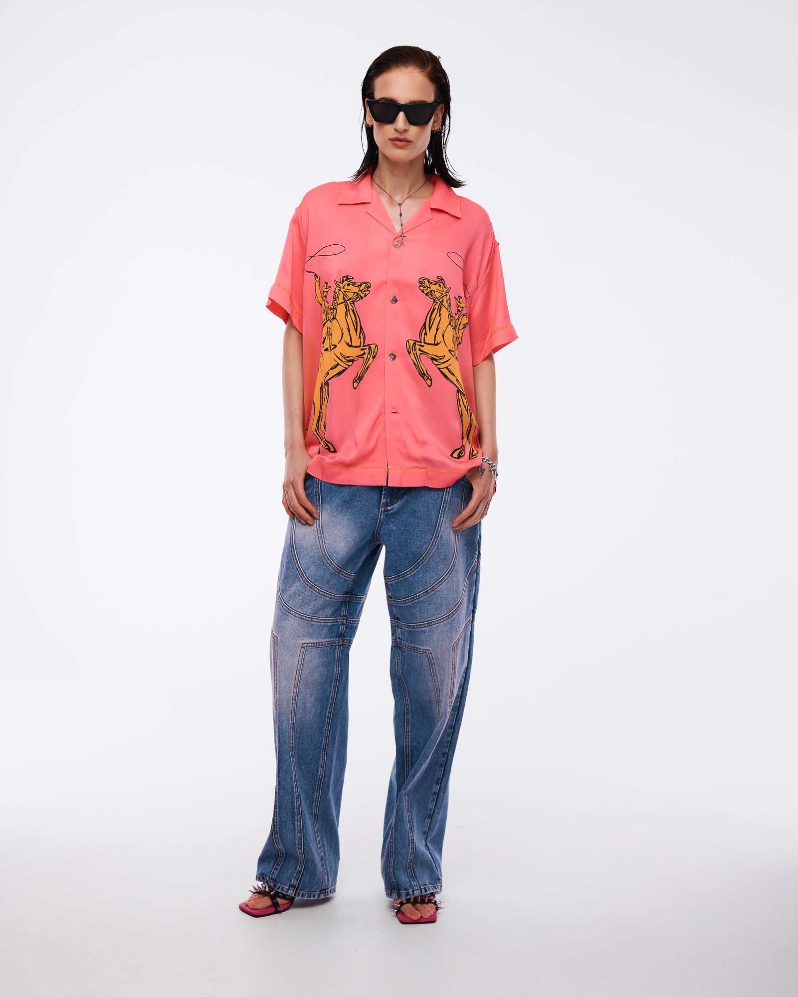 The Cowboy Washed Silk Shirt