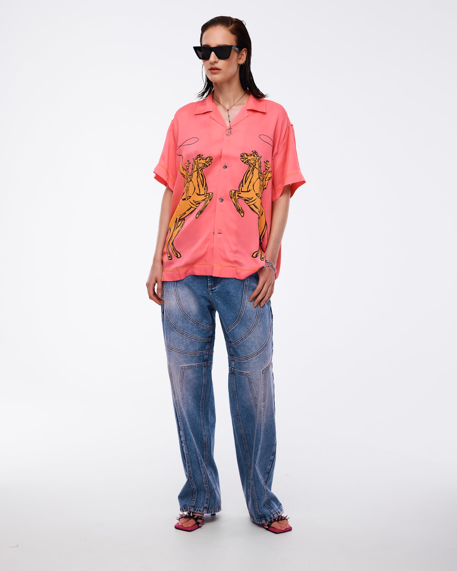 The Cowboy Washed Silk Shirt
