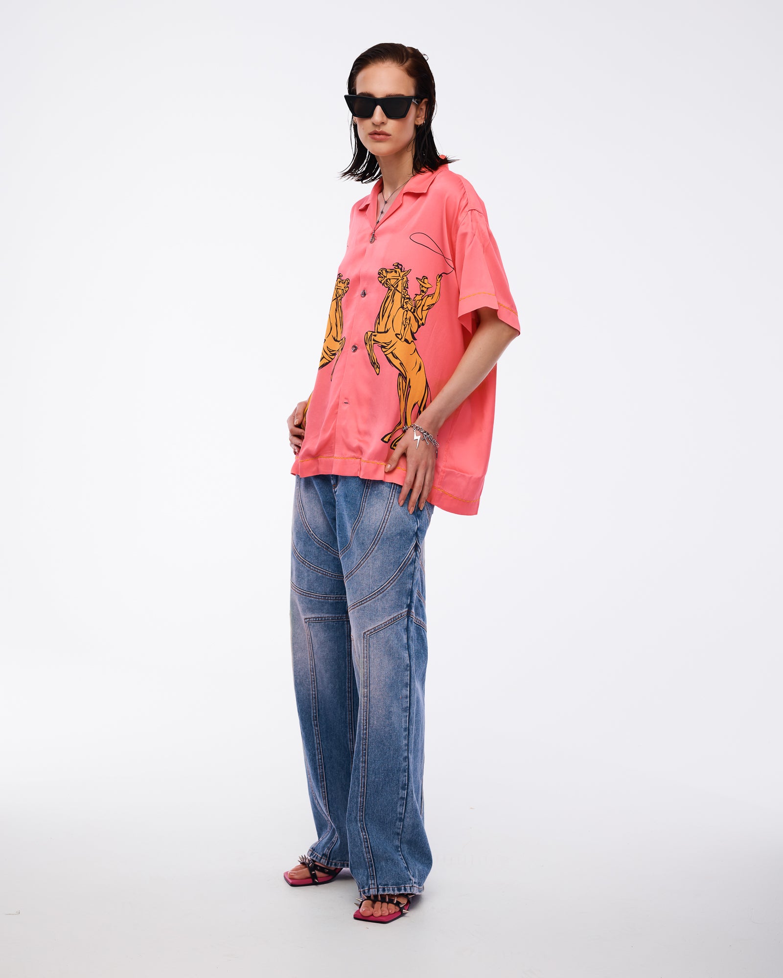 The Cowboy Washed Silk Shirt