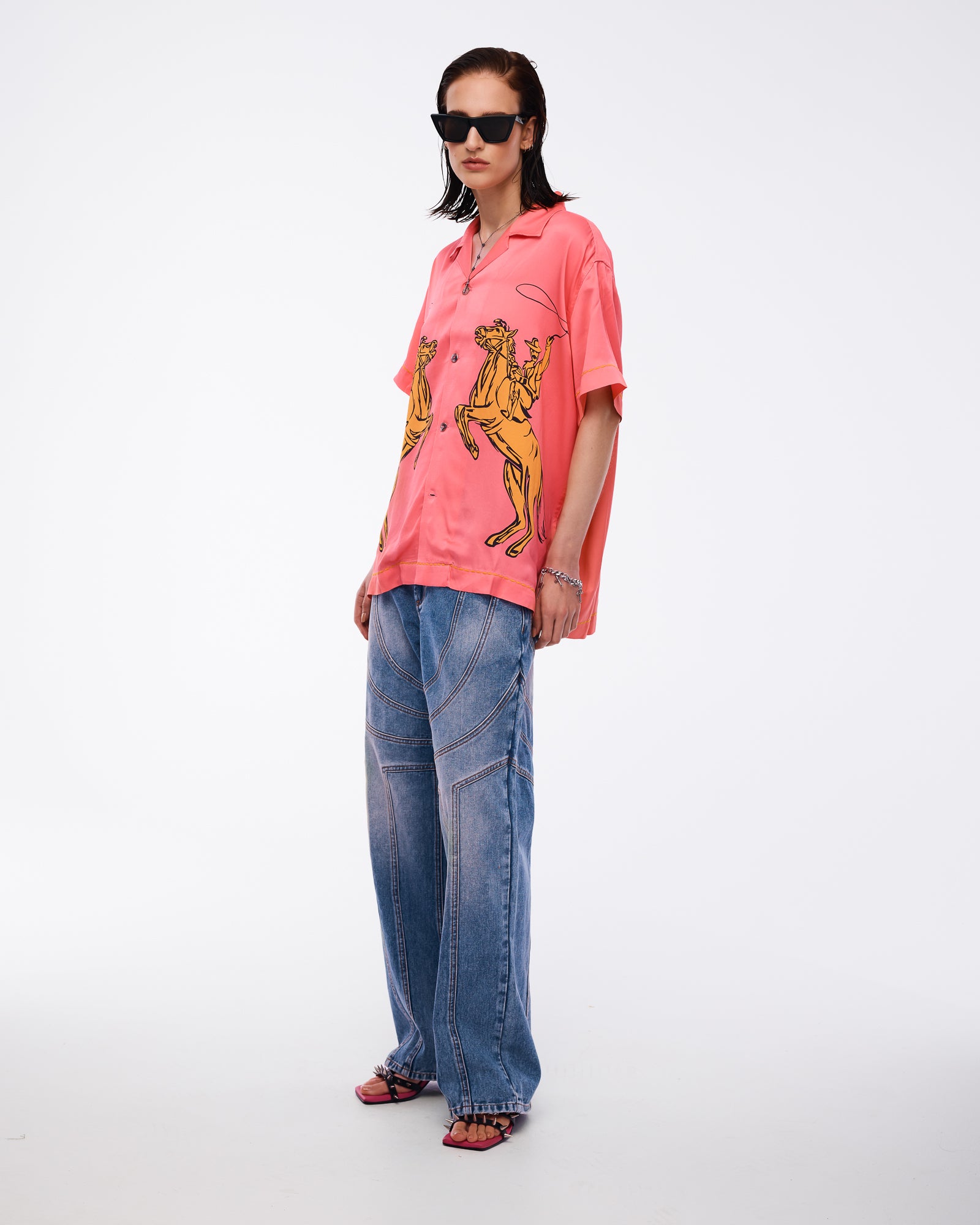 The Cowboy Washed Silk Shirt
