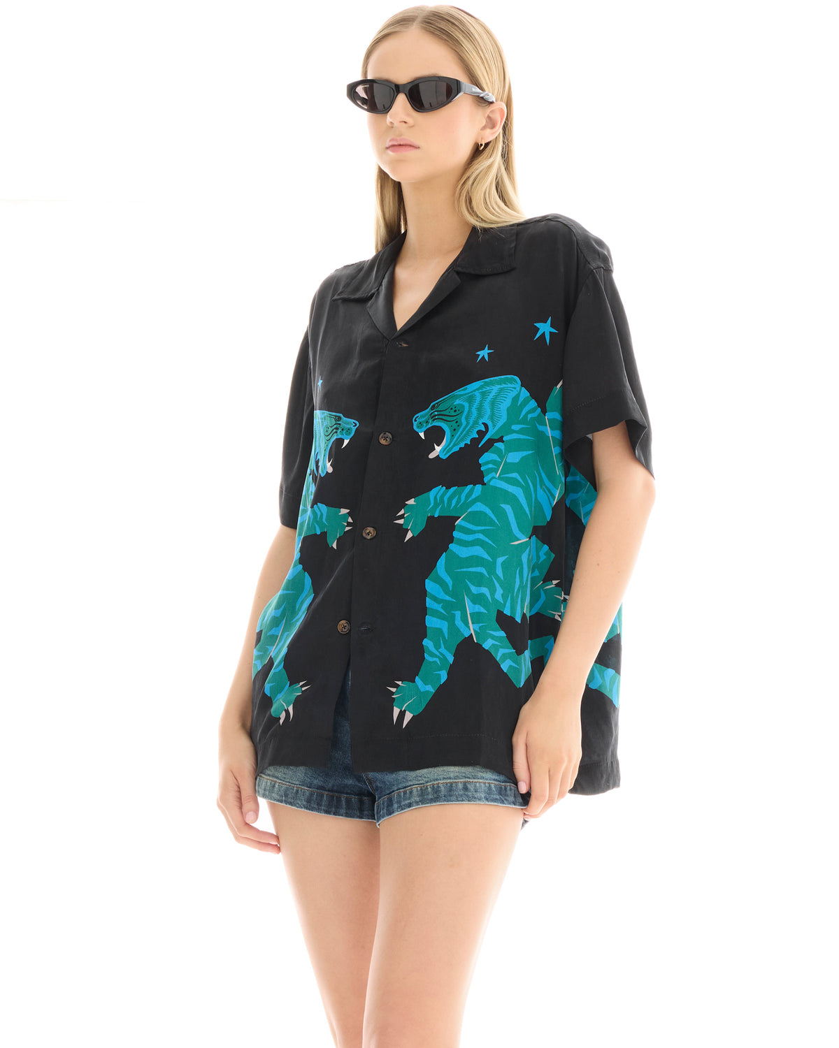 Osaka Silk Unisex Camp Shirt THE TALES
