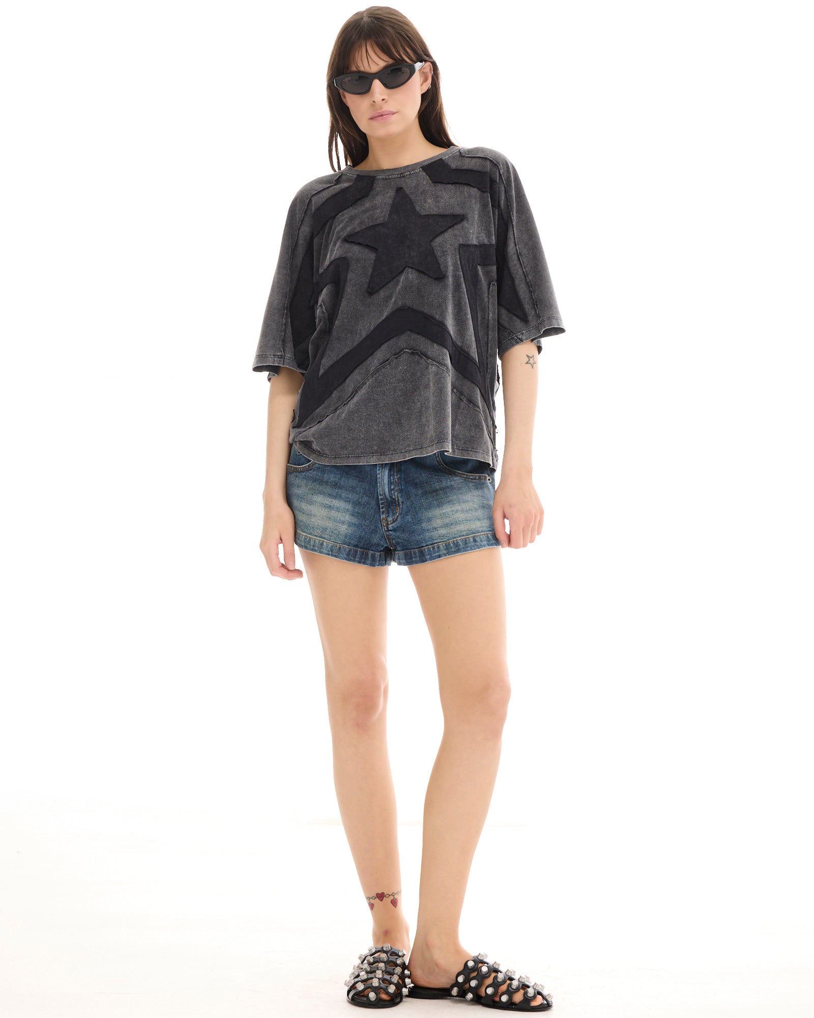 Black Star 3D Batwing Tee THE TALES