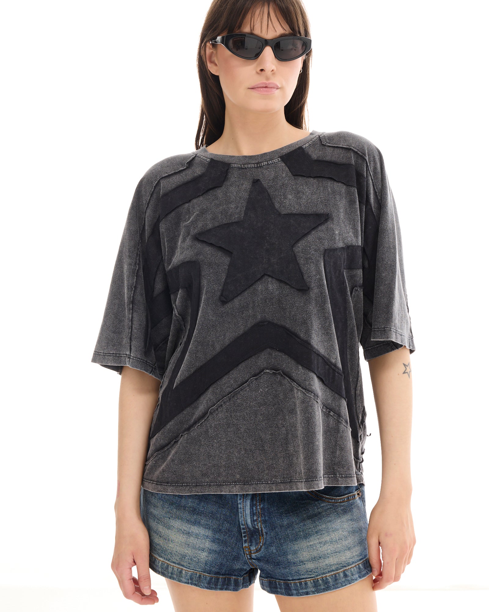 Black Star 3D Batwing Tee THE TALES