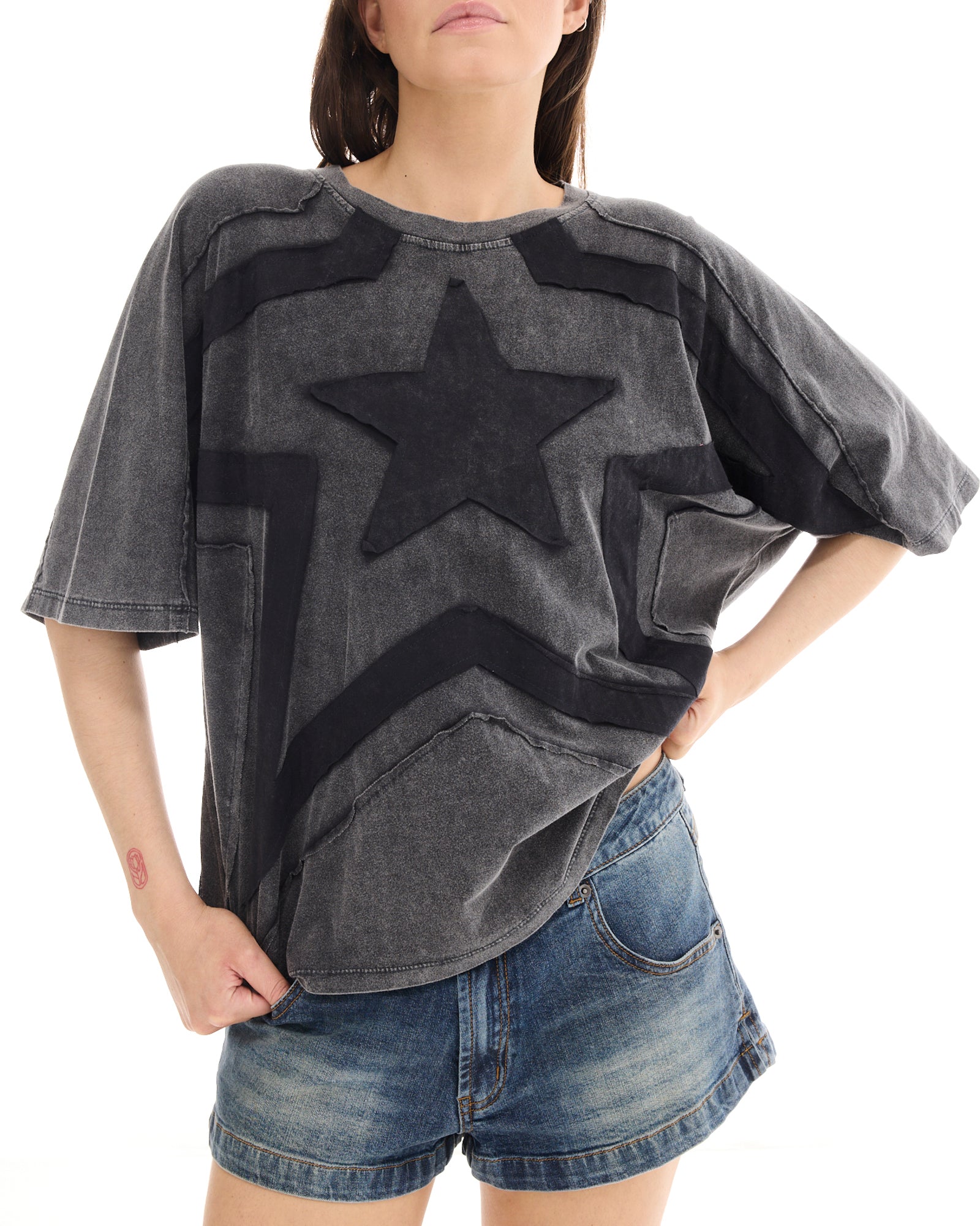 Black Star 3D Batwing Tee THE TALES