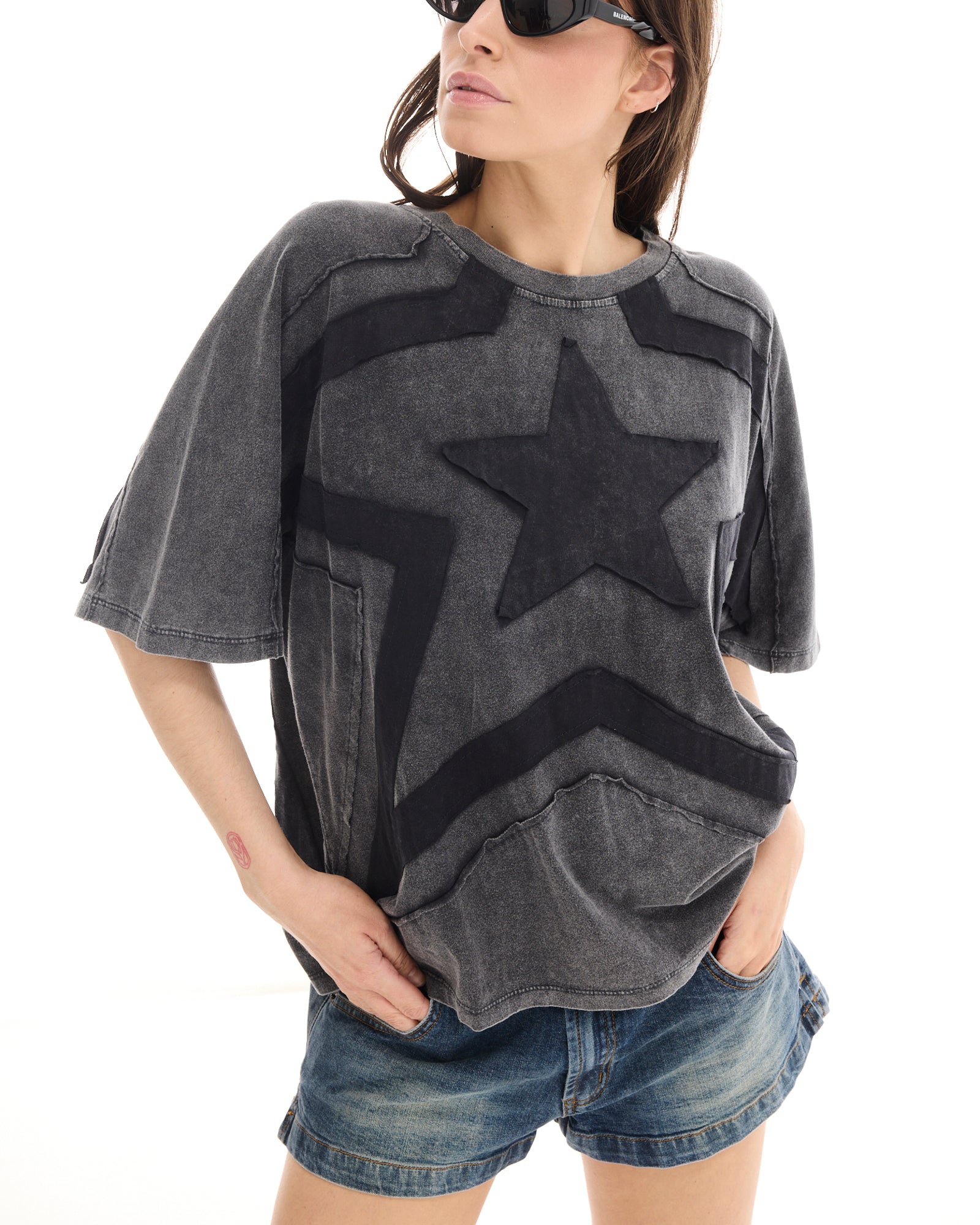 Black Star 3D Batwing Tee THE TALES