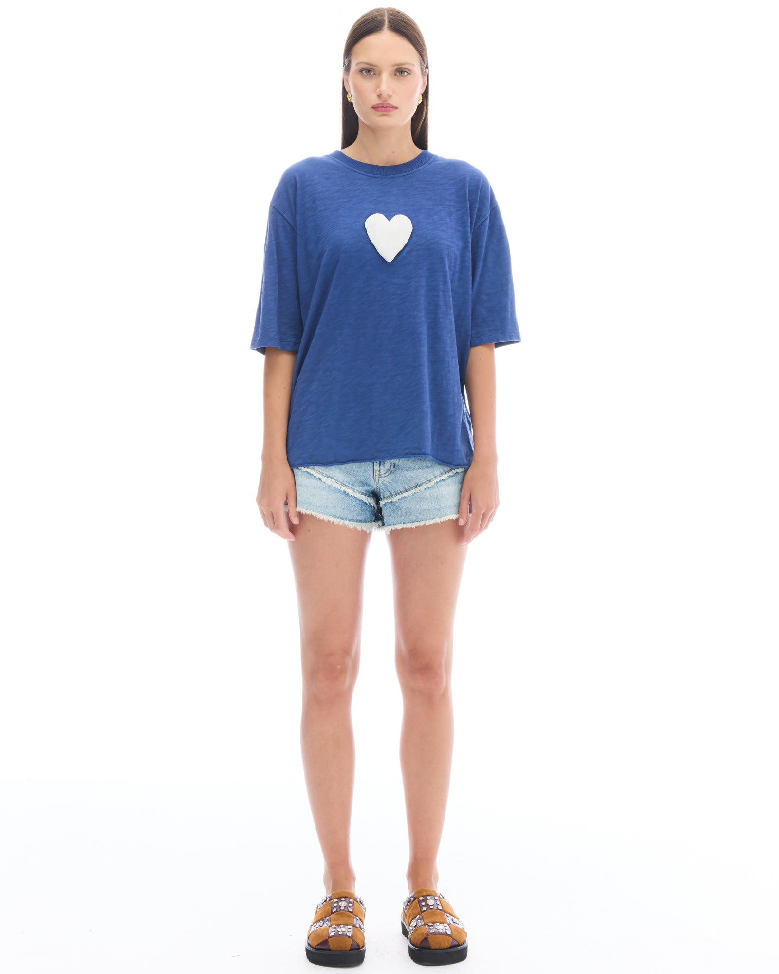 We Love Velvet Heart Street Tee