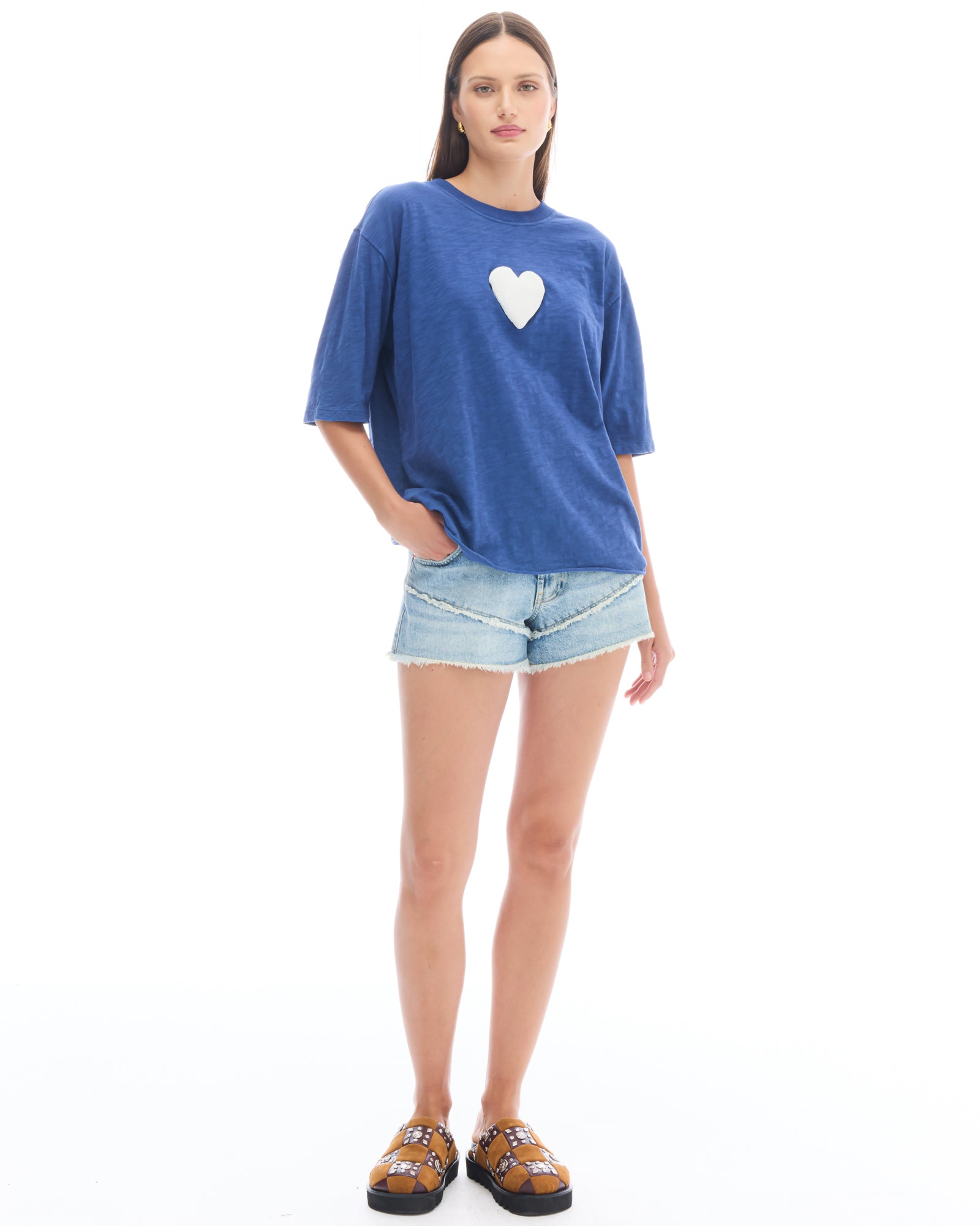 We Love Velvet Heart Street Tee