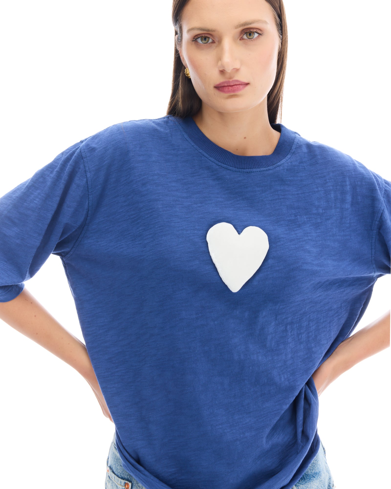 We Love Velvet Heart Street Tee
