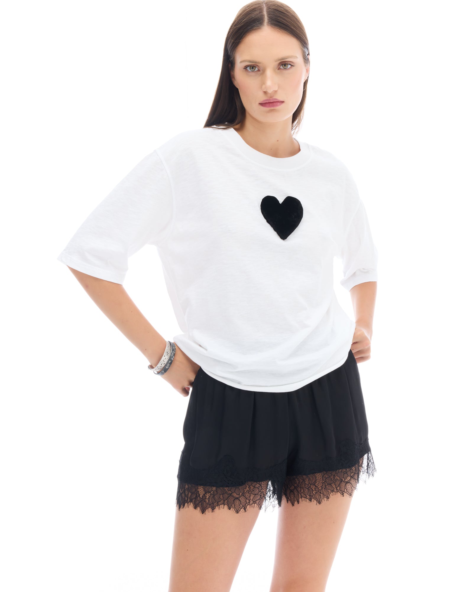 We Love Velvet Heart Street Tee