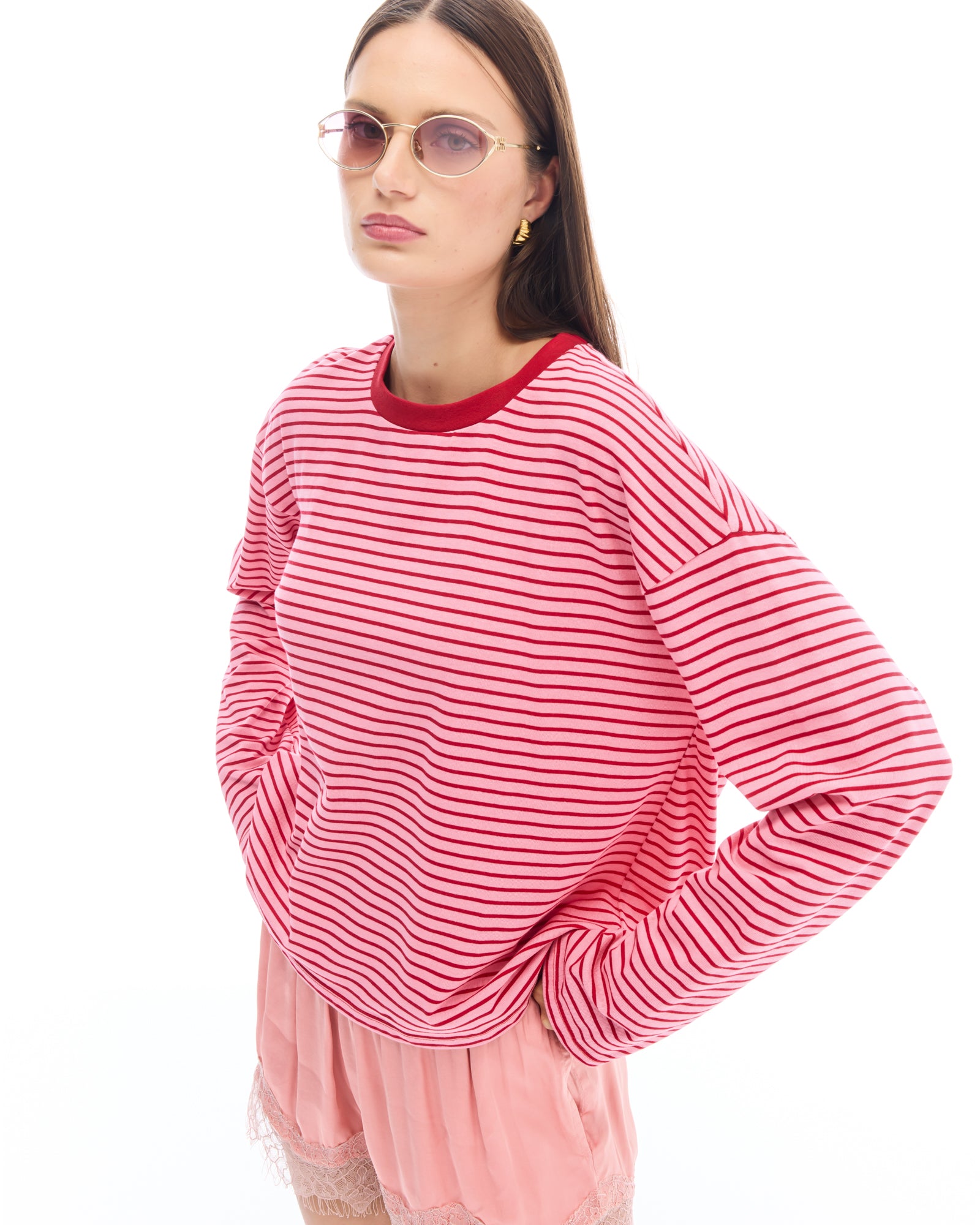 Lexy Stripe Long Sleeve Tee