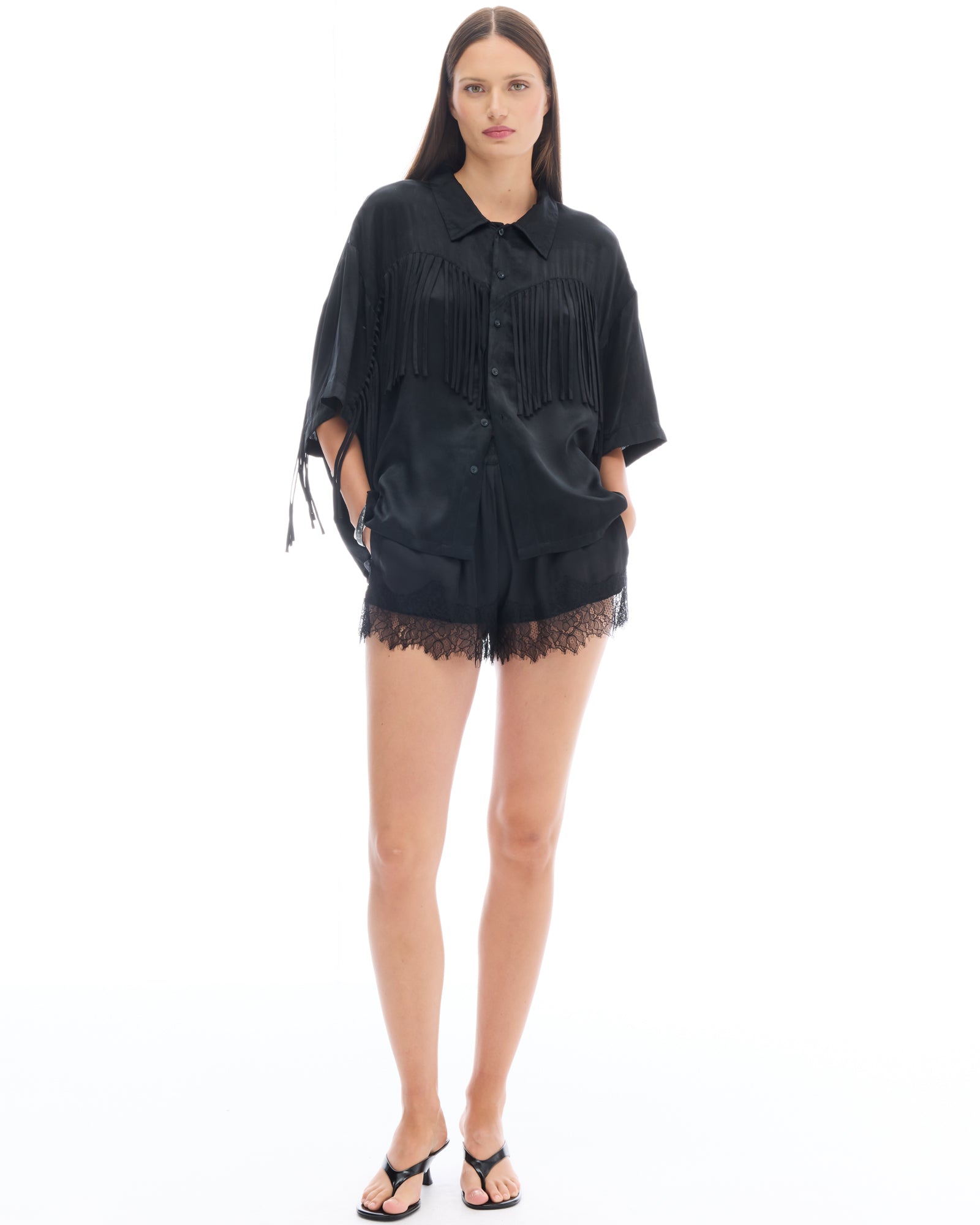 オールドフェイスフル ツイストシームジーンズ