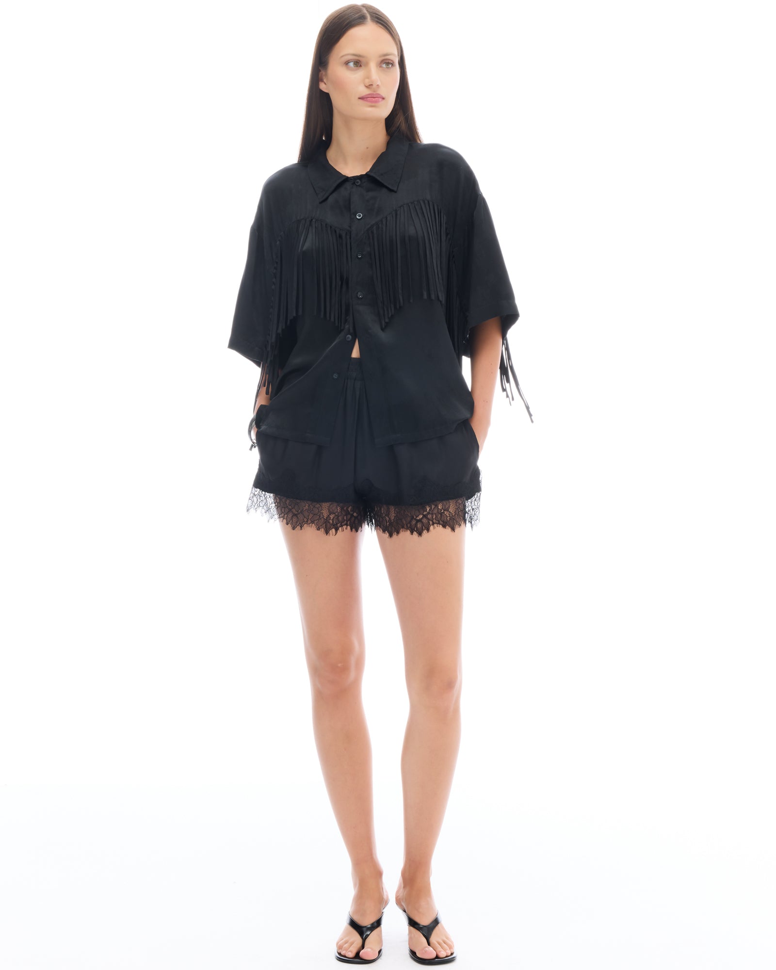 オールドフェイスフル ツイストシームジーンズ