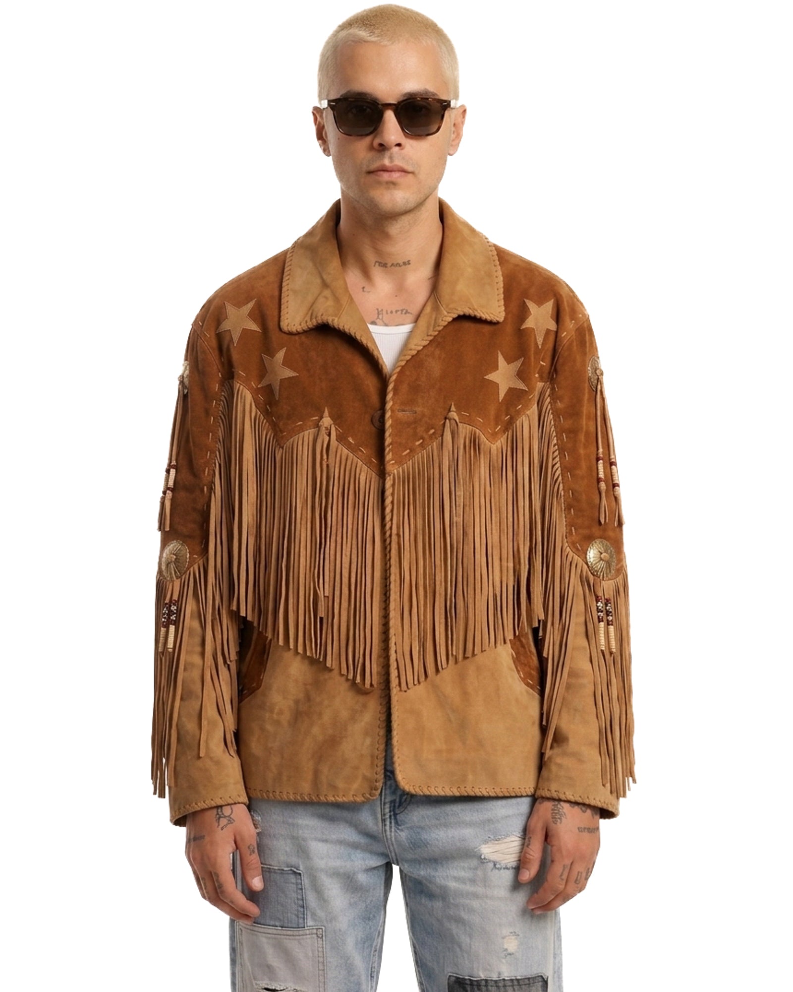 The Tales Fringed Suede Jacket