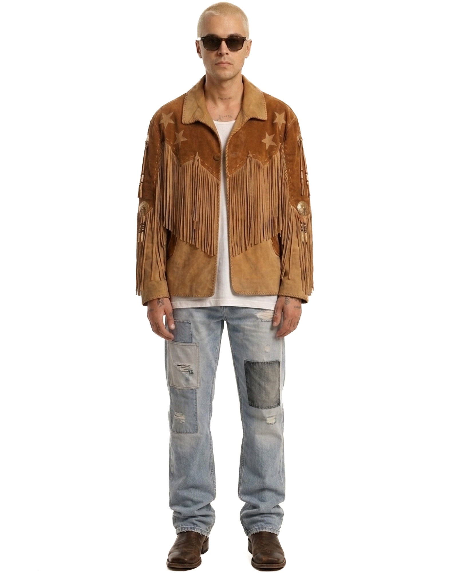 The Tales Fringed Suede Jacket